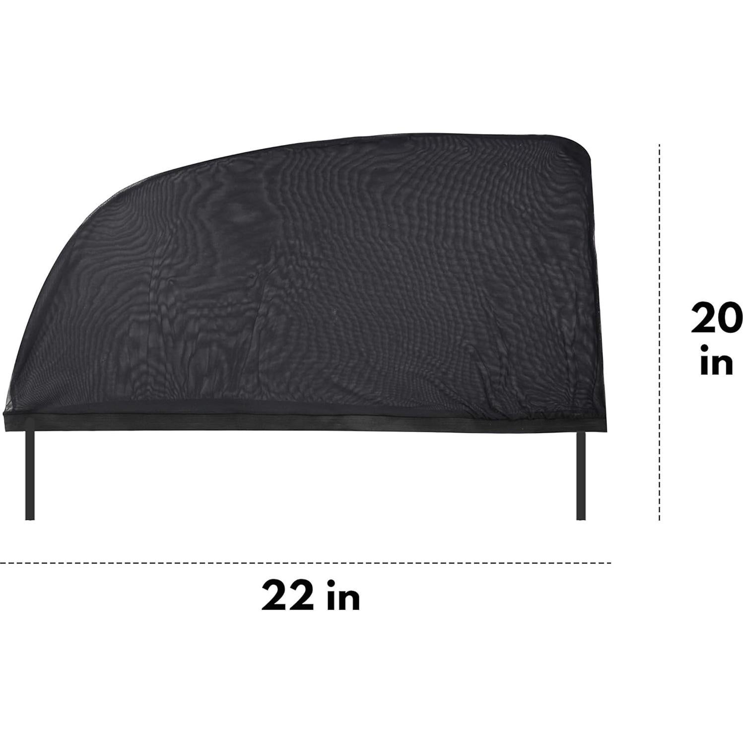 Pantalla Sombra de Sol Wagan 6009 para Ventana Lateral Auto - 2 Pzas