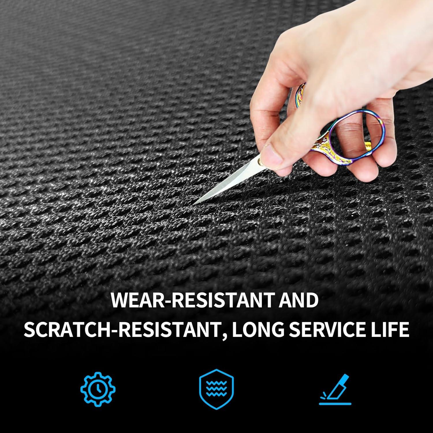 Funda de Asiento de Coche KINGLETING Transpirable Universal Negro