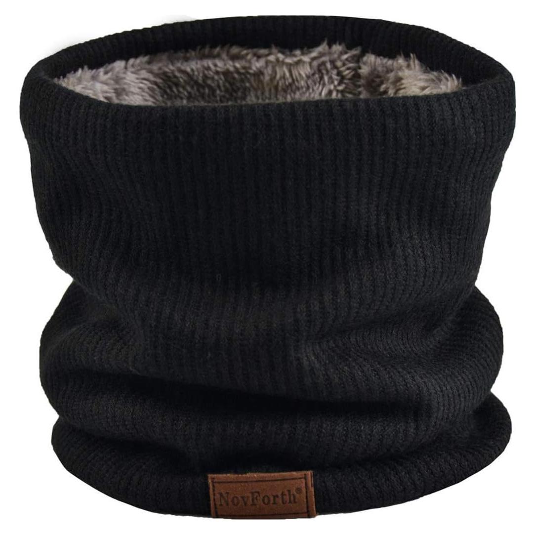 Calentador de Cuello NovForth Gaiter Polar Unisex Negro