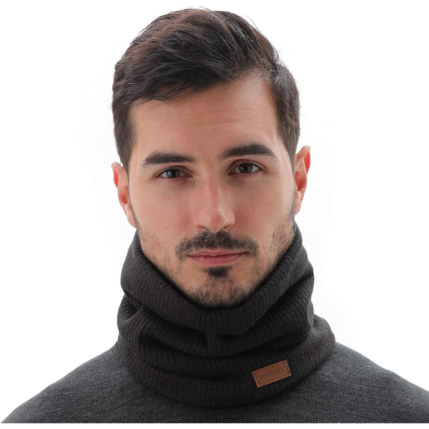 Calentador de Cuello NovForth Gaiter Polar Unisex Negro