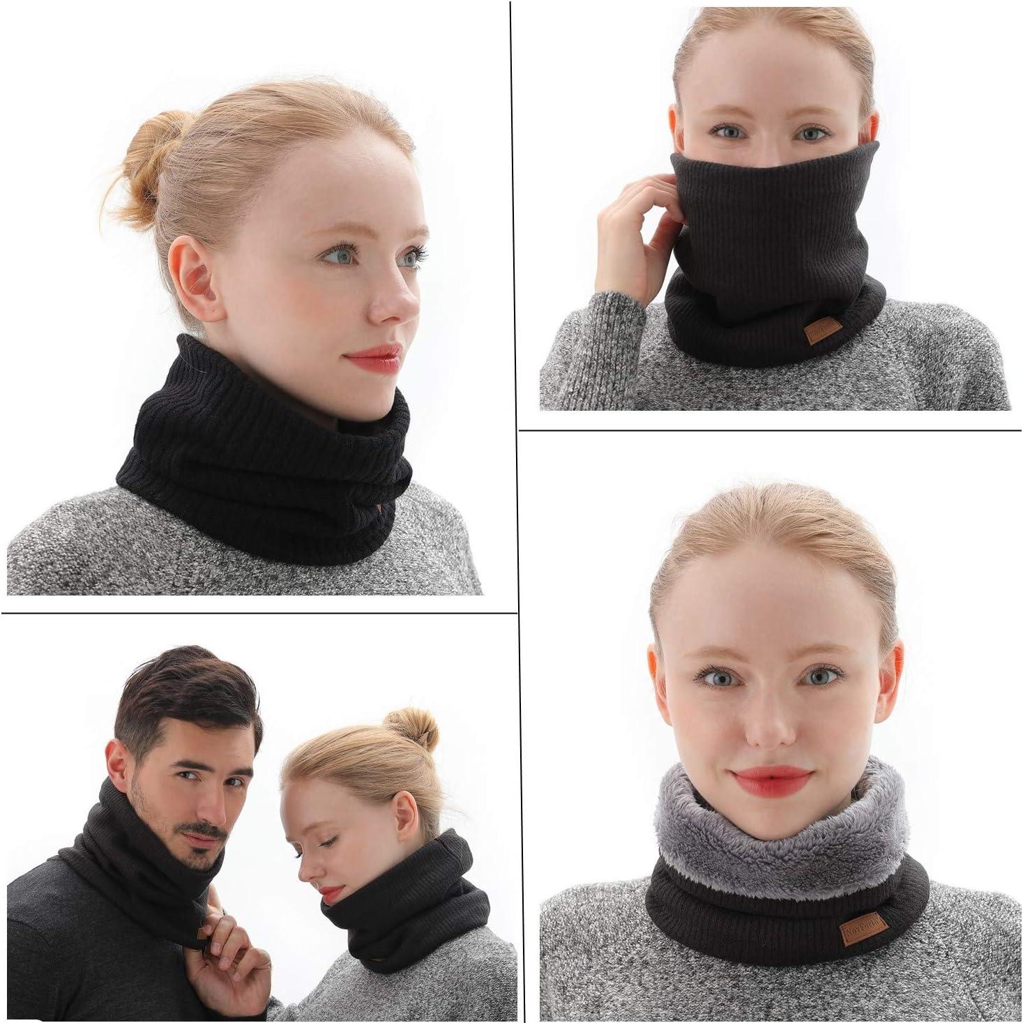 Calentador de Cuello NovForth Gaiter Polar Unisex Negro