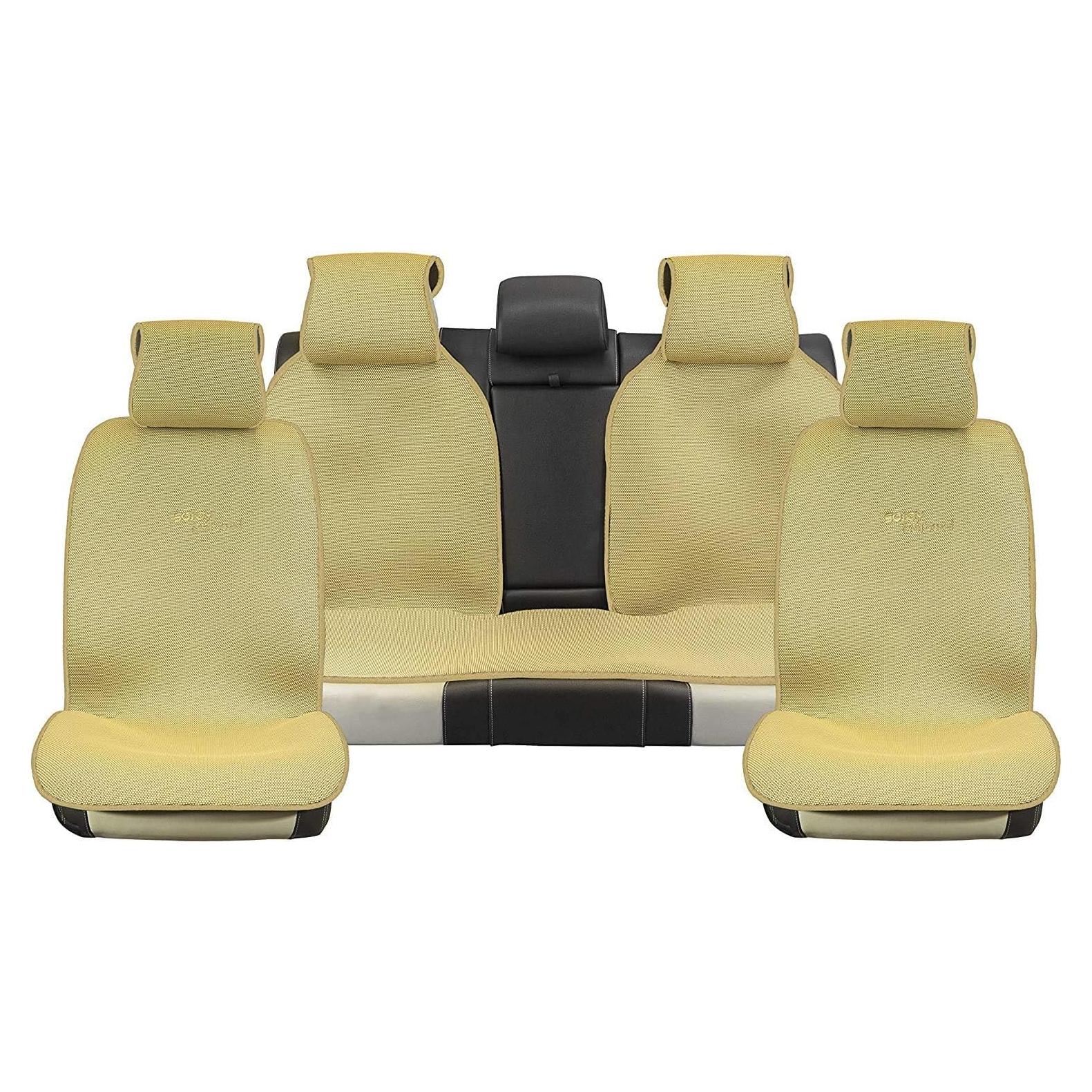 Funda de Asiento de Coche Sojoy SJ0007 Beige Universal