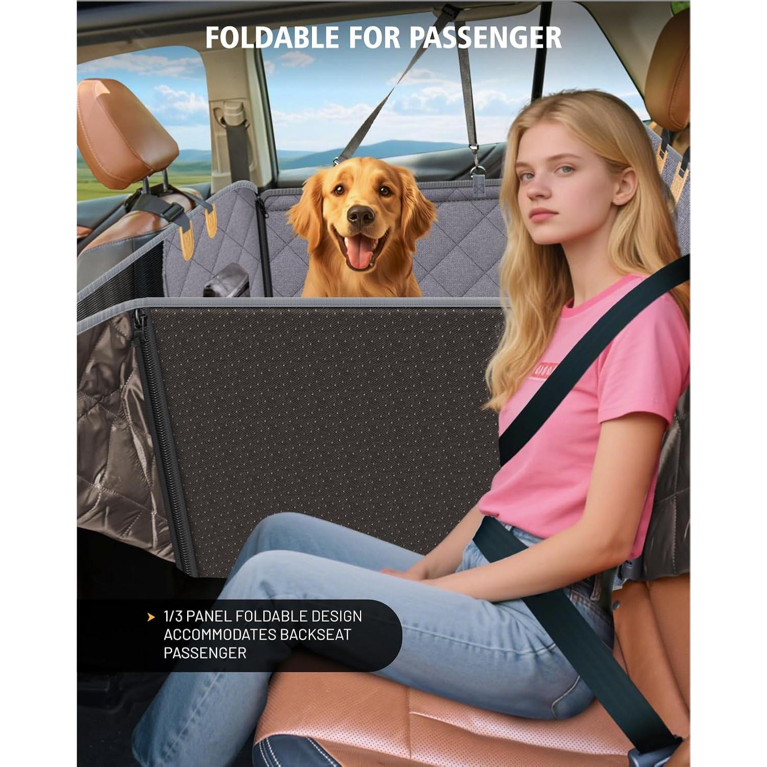 Funda de Asiento para Perros PAWPROVED PP1019 Impermeable 144.5x177cm