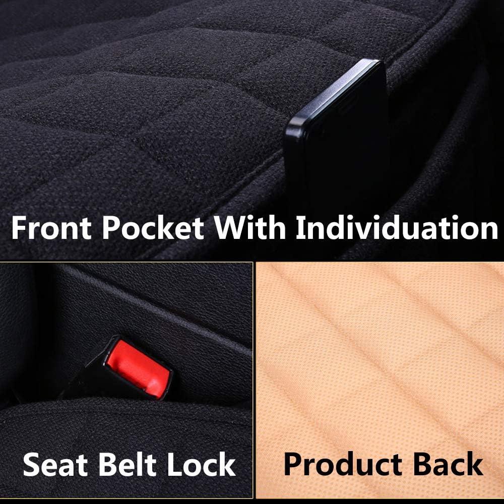 Funda de Asiento de Coche Suninbox Gris Transpirable Lino