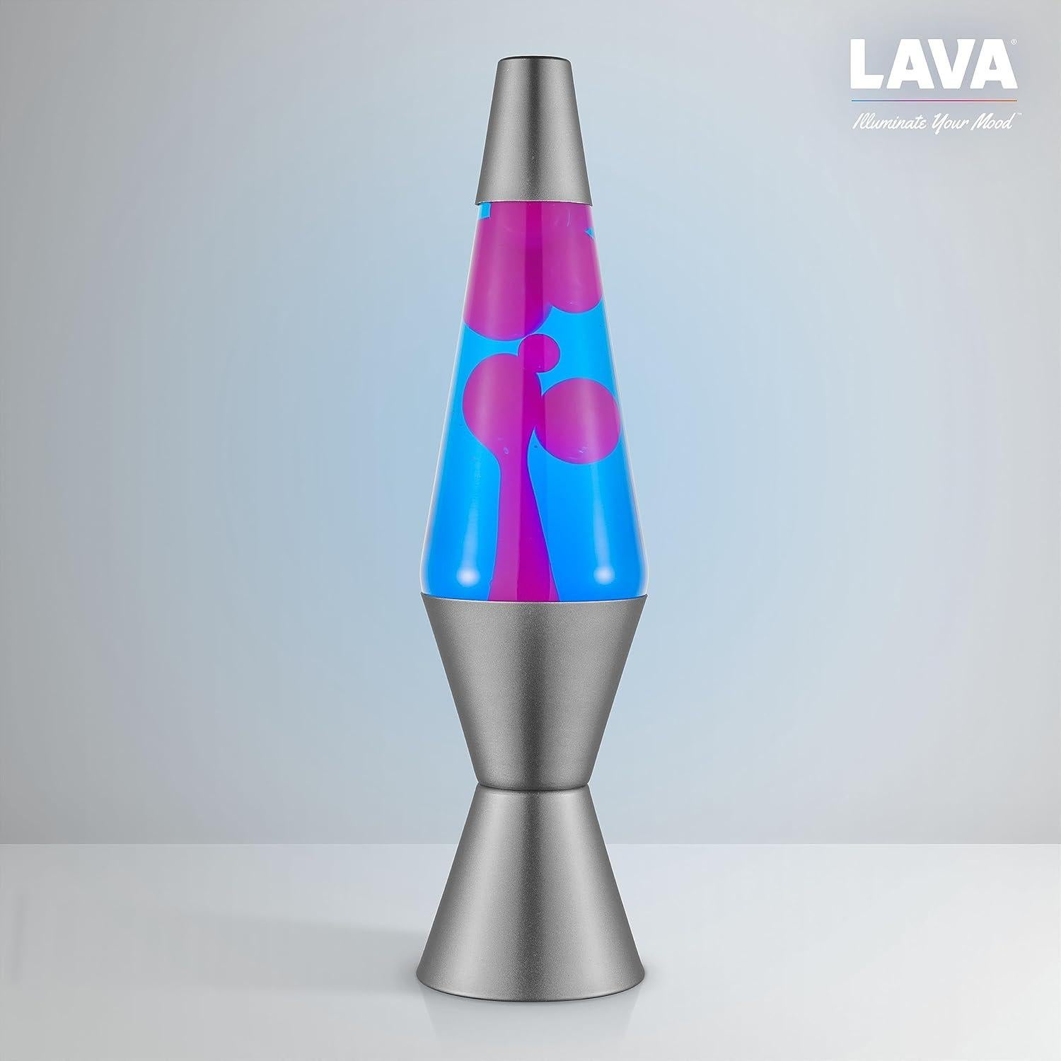 Lámpara Lava Lava - 36.83 cm Onda Cósmica Azul - Original
