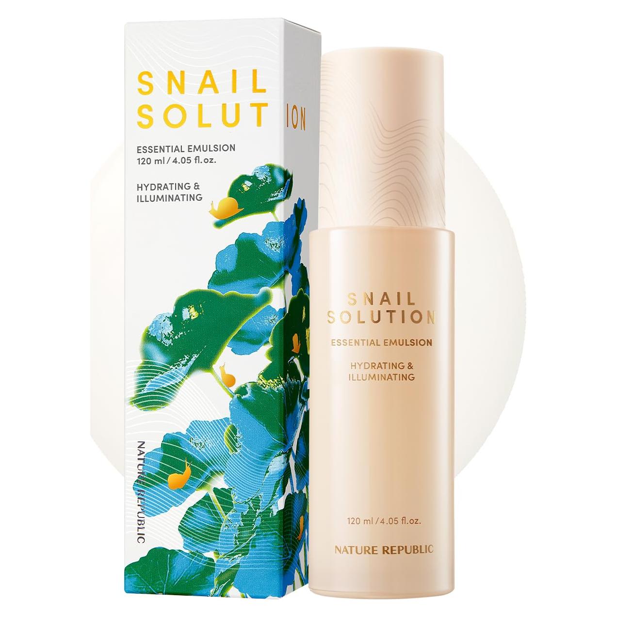 Emulsión de Mucina de Caracol Nature Republic 120mL Hidratante