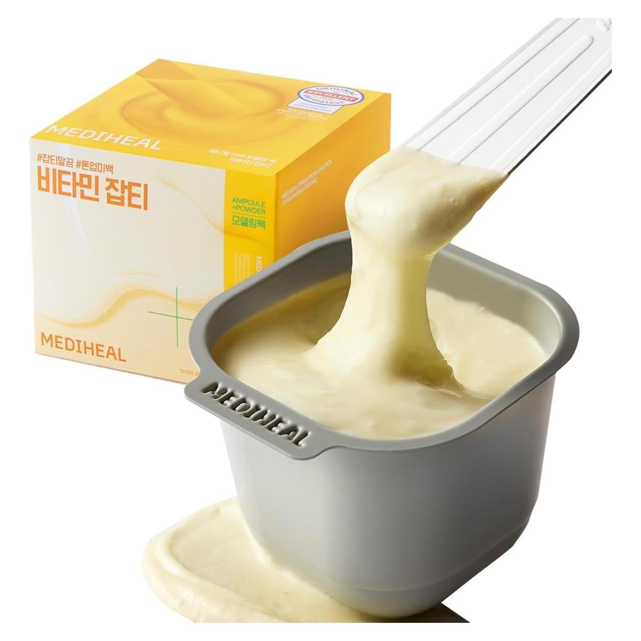 Mediheal Derma Modeling Pack Vitamina - Máscara Hidratante 28g