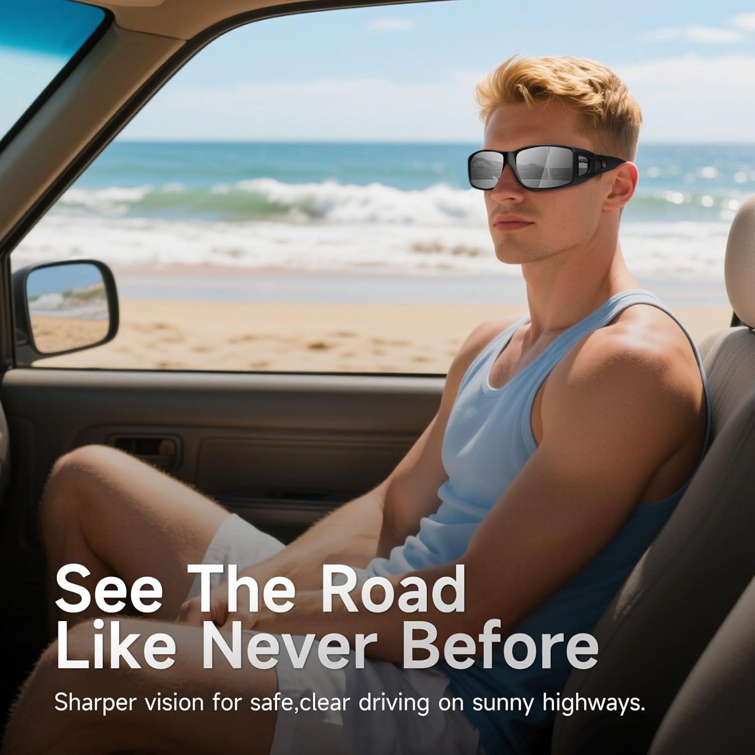 Gafas de sol polarizadas HD UV400 Each Cool para hombres y mujeres