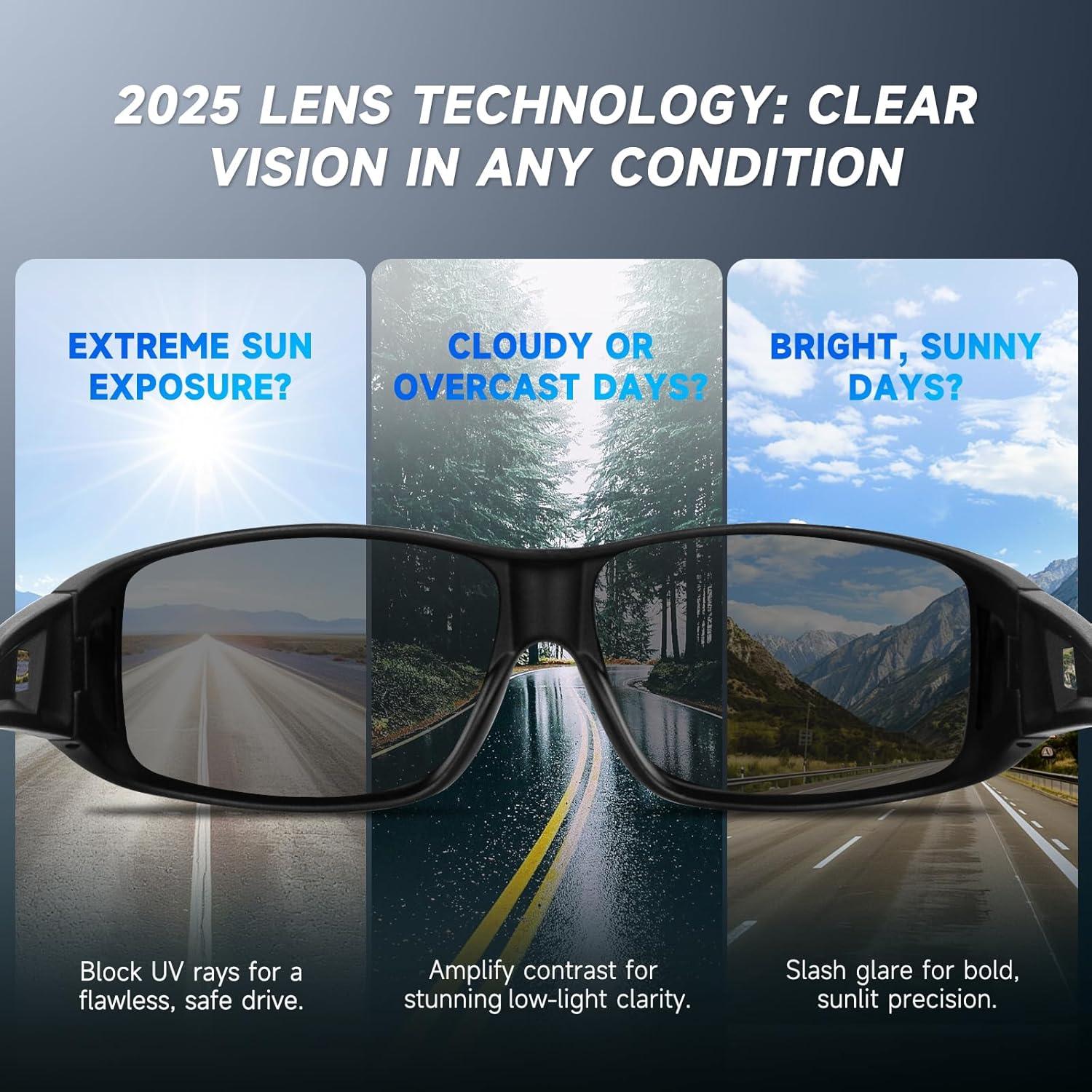 Gafas de sol polarizadas HD UV400 Each Cool para hombres y mujeres