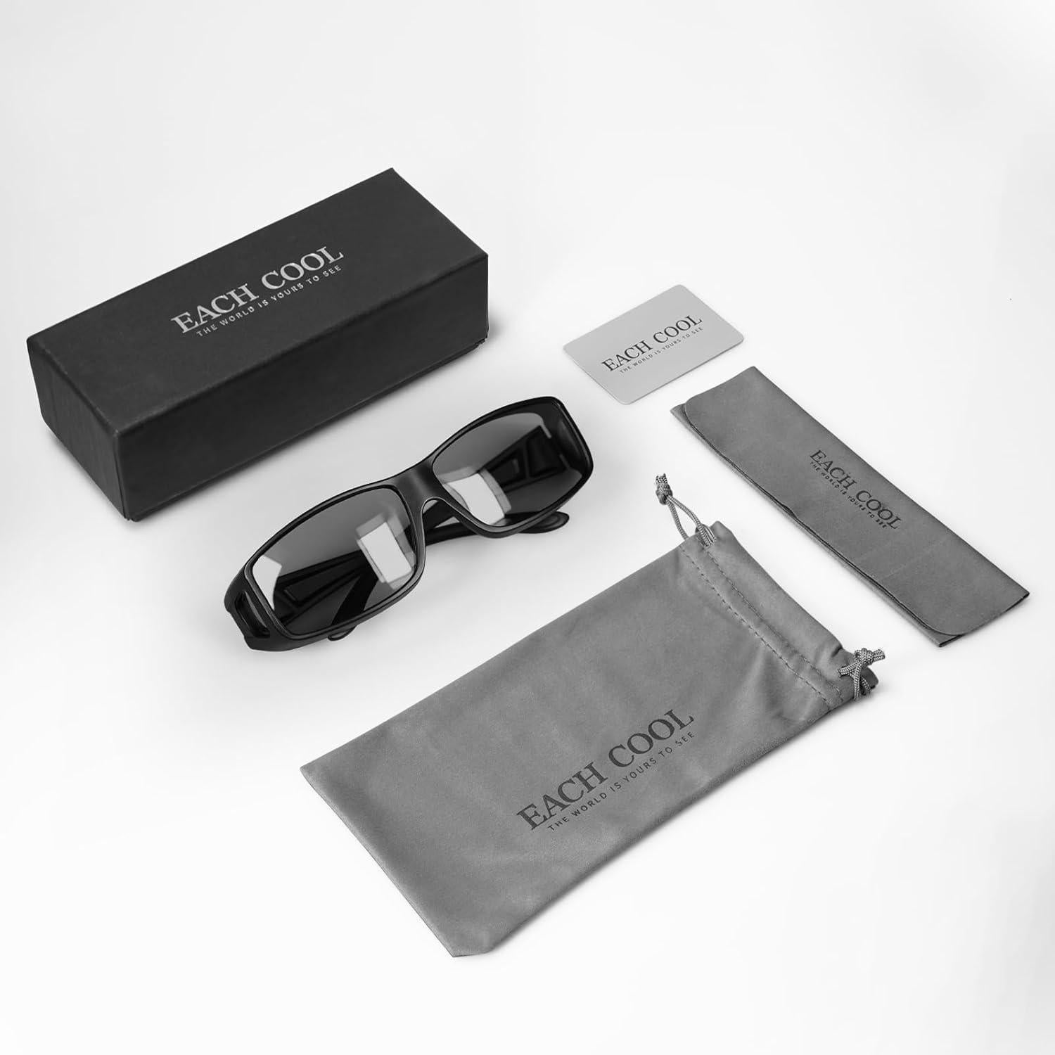 Gafas de sol polarizadas HD UV400 Each Cool para hombres y mujeres