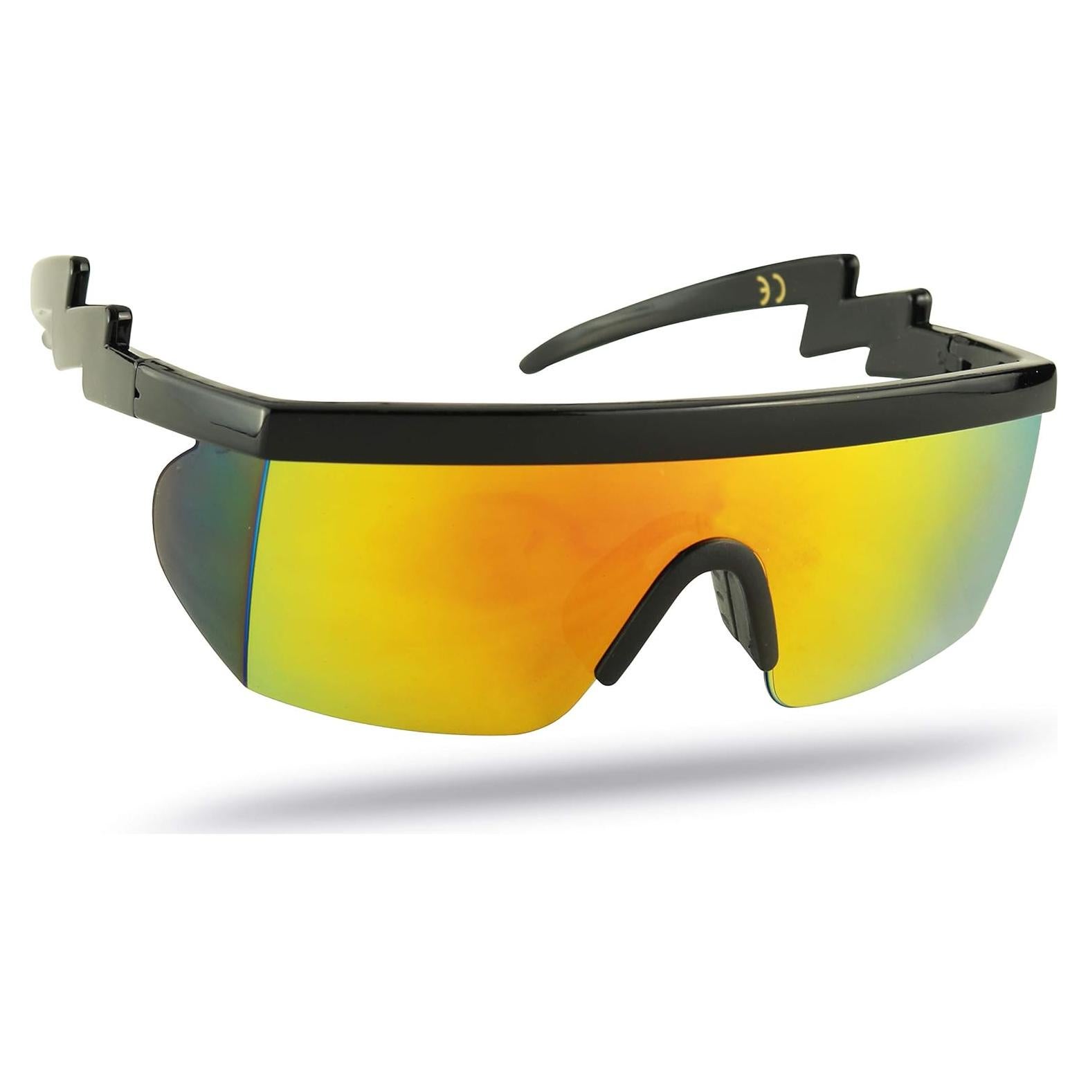 Gafas de sol retro ShadyVEU UV400 espejo fuego unisex