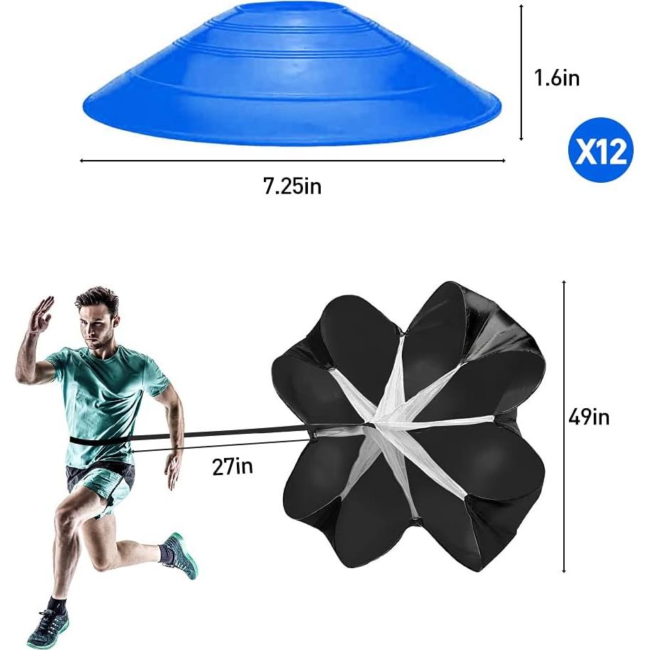 Conjunto de Entrenamiento de Velocidad y Agilidad Rainmae