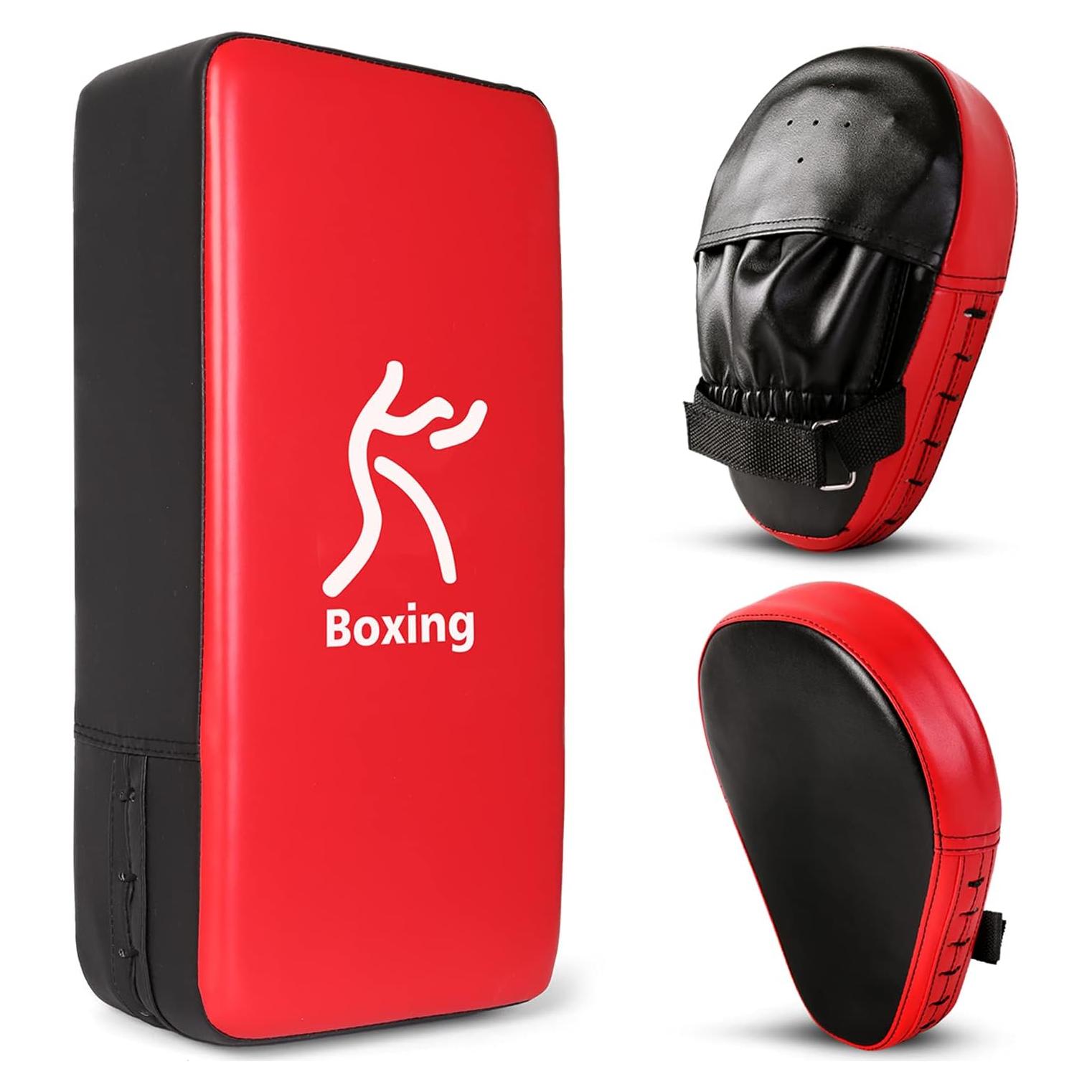 Conjunto de Boxeo Odoland: Guantes y Almohadilla 2 en 1