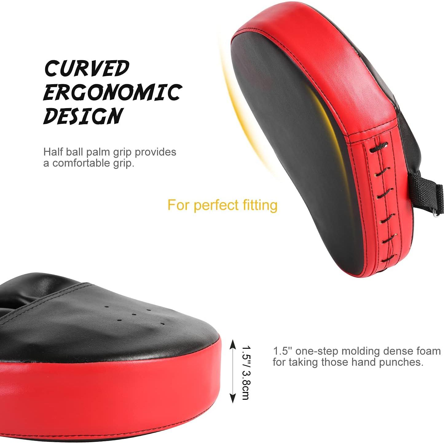 Conjunto de Boxeo Odoland: Guantes y Almohadilla 2 en 1