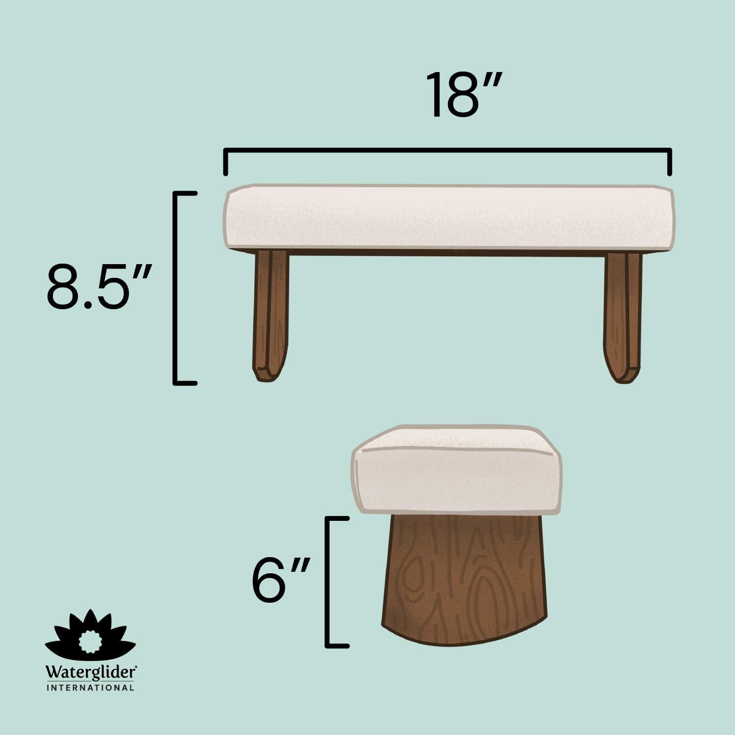 Banco de Meditación Waterglider Internacional Burdeos Acacia