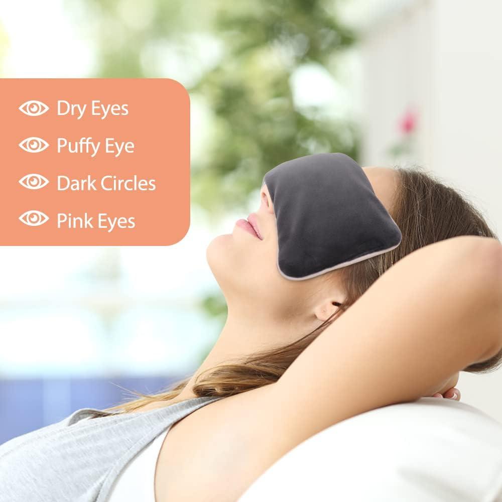 Almohadilla Térmica para Ojos Comfheat 22.86x9.4cm Lavanda