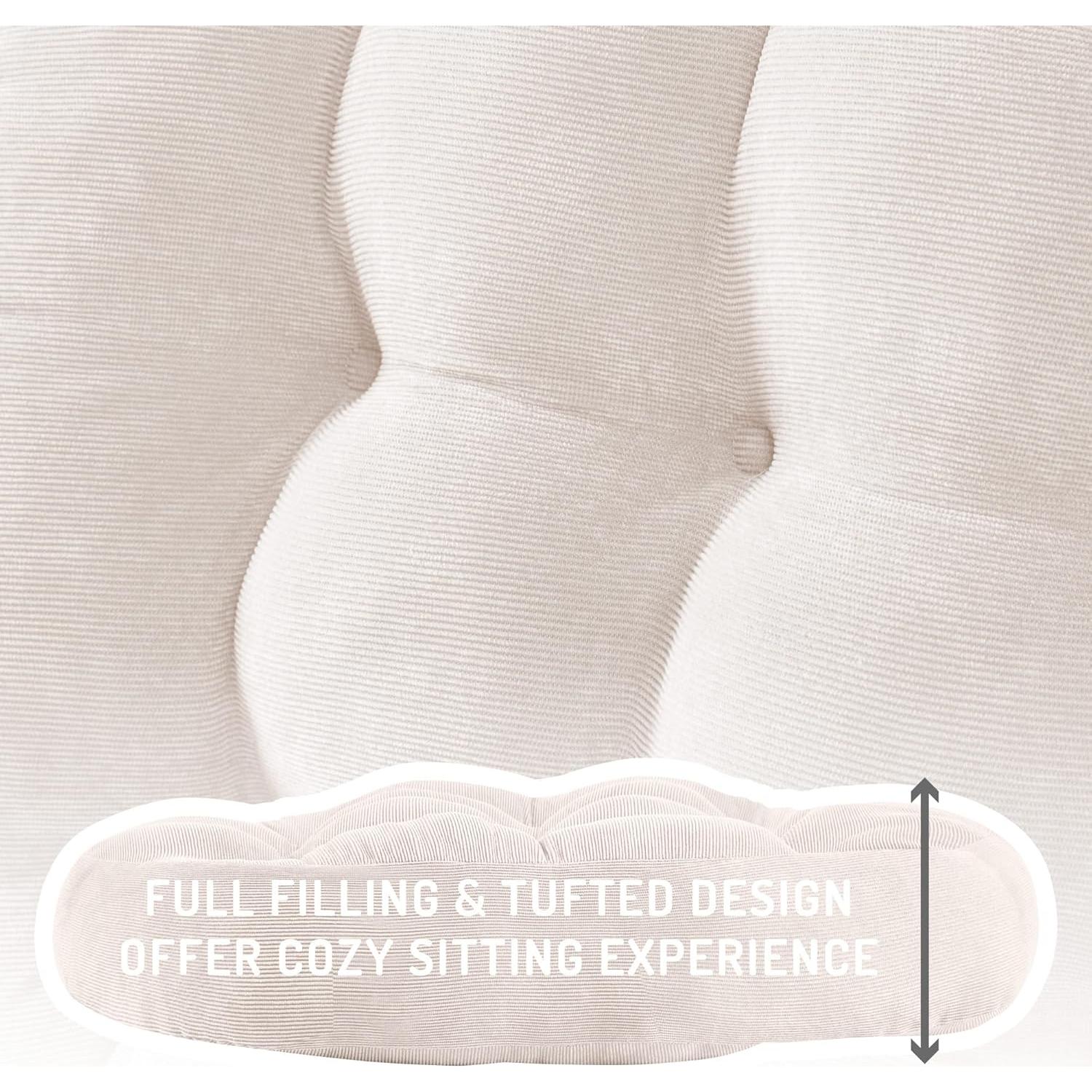 Almohada de Suelo Degrees of Comfort 22" Beige Acolchada