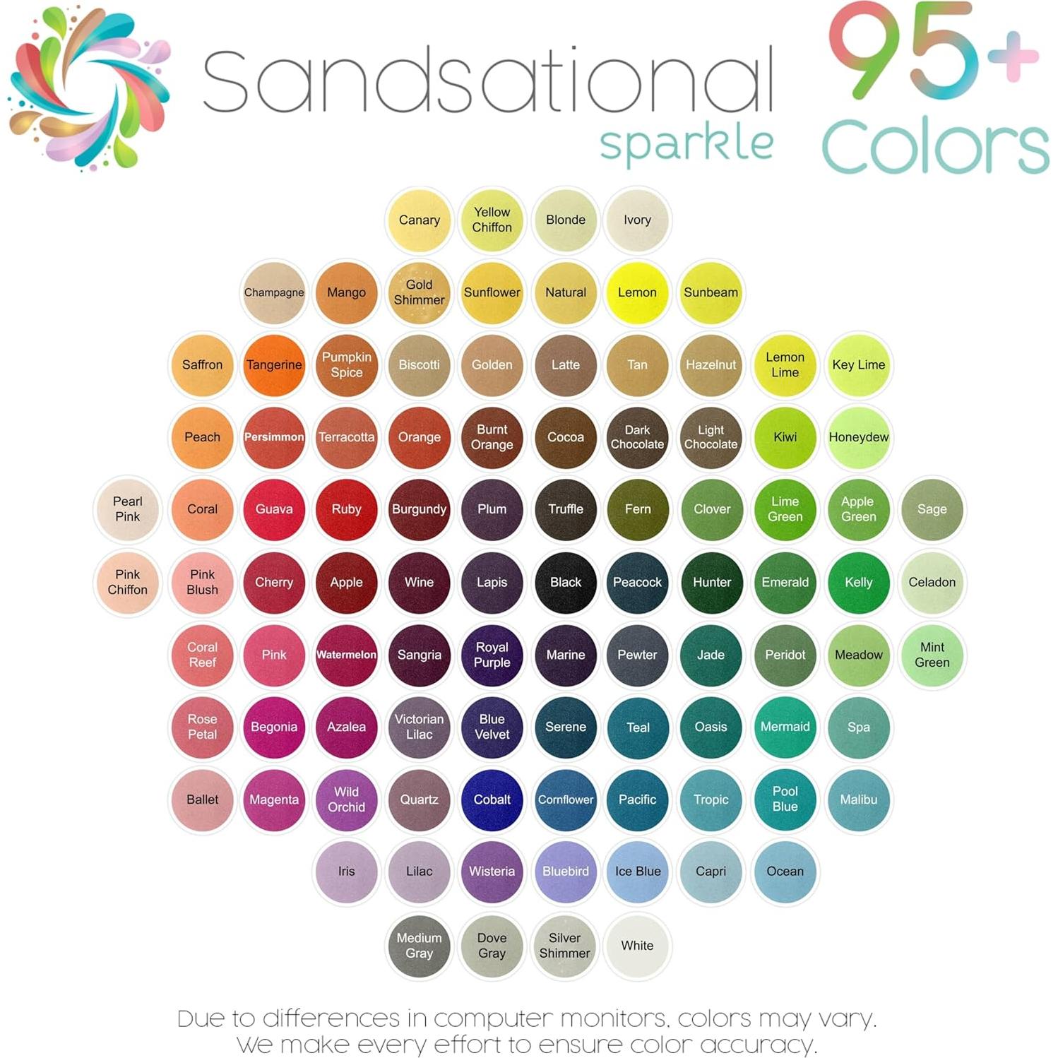 Arena Negra Sandsational Sparkle 1 LB para Bodas y Manualidades