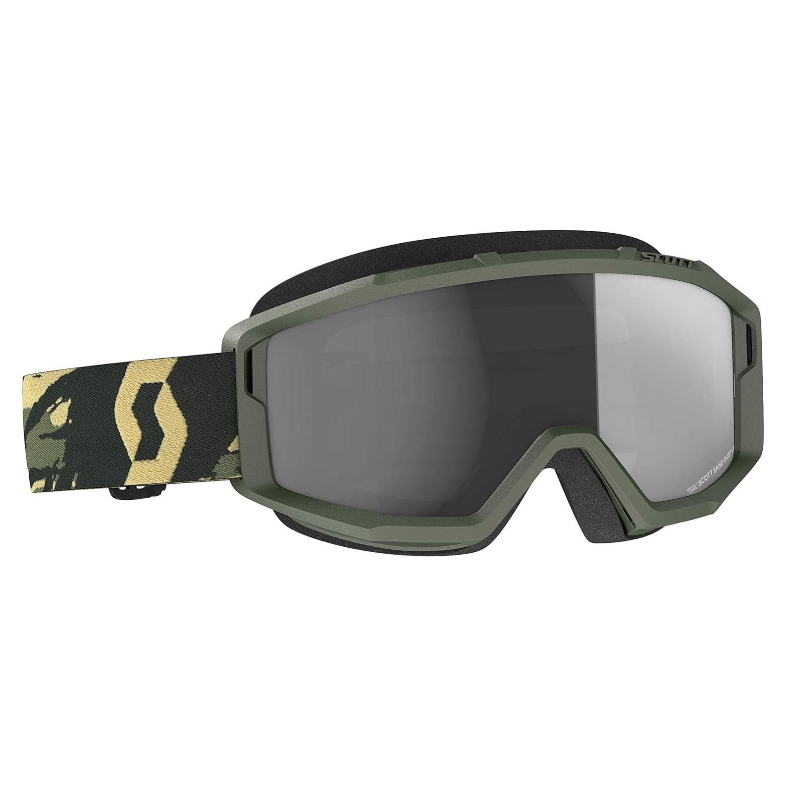 Gafas de Nieve SCOTT Primal Arena Polvo Camo Khaki Lente Gris