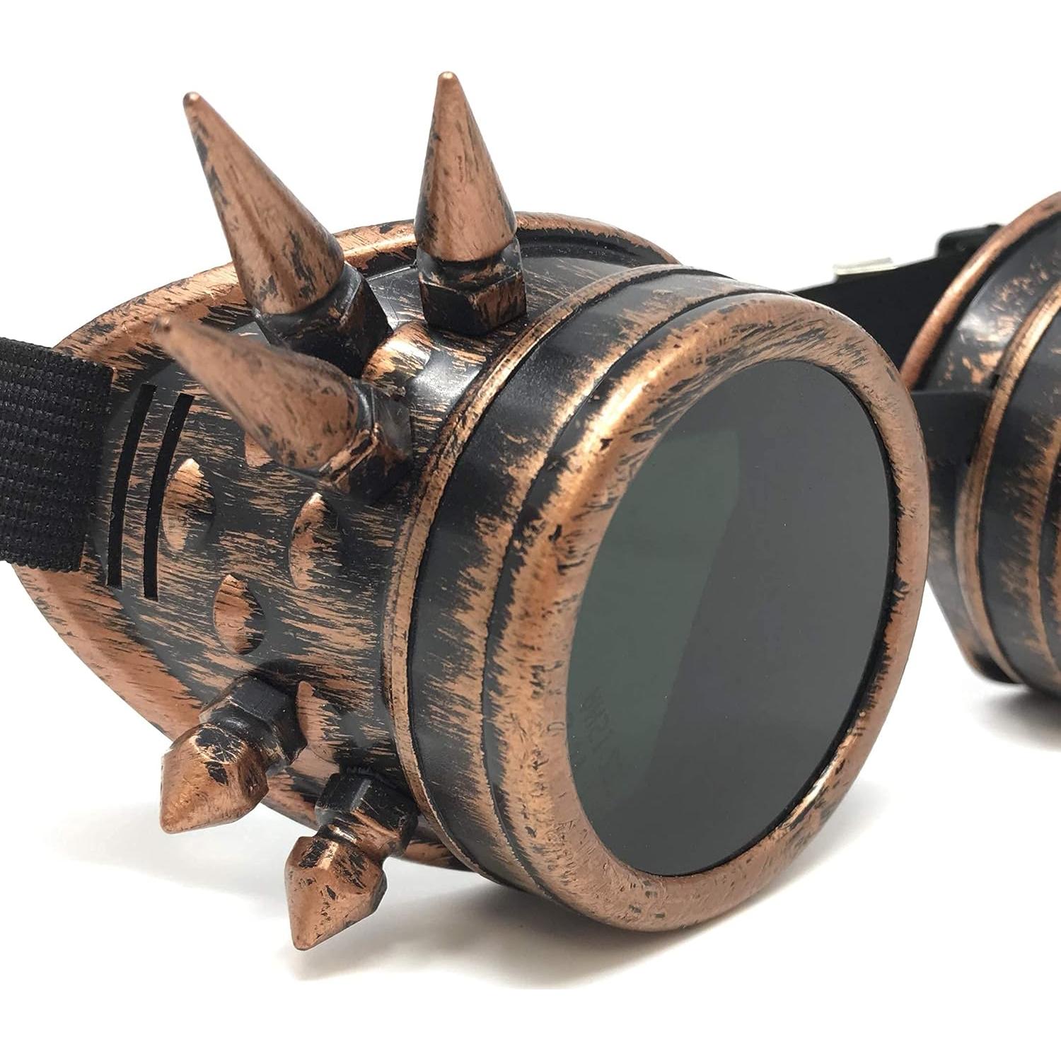 Gafas de piloto aviador steampunk UMBRELLALABORATORY cobre