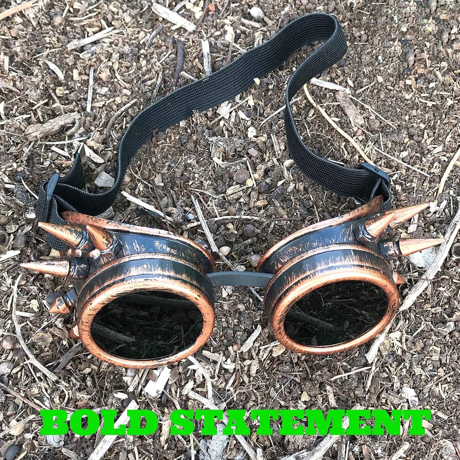 Gafas de piloto aviador steampunk UMBRELLALABORATORY cobre