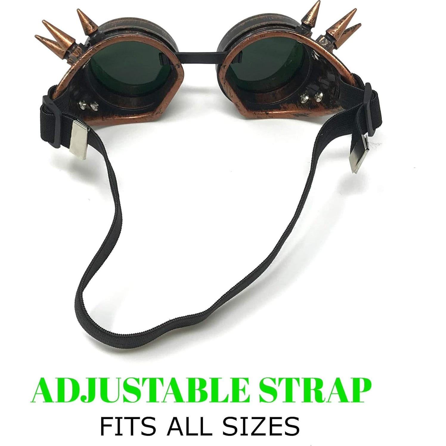 Gafas de piloto aviador steampunk UMBRELLALABORATORY cobre