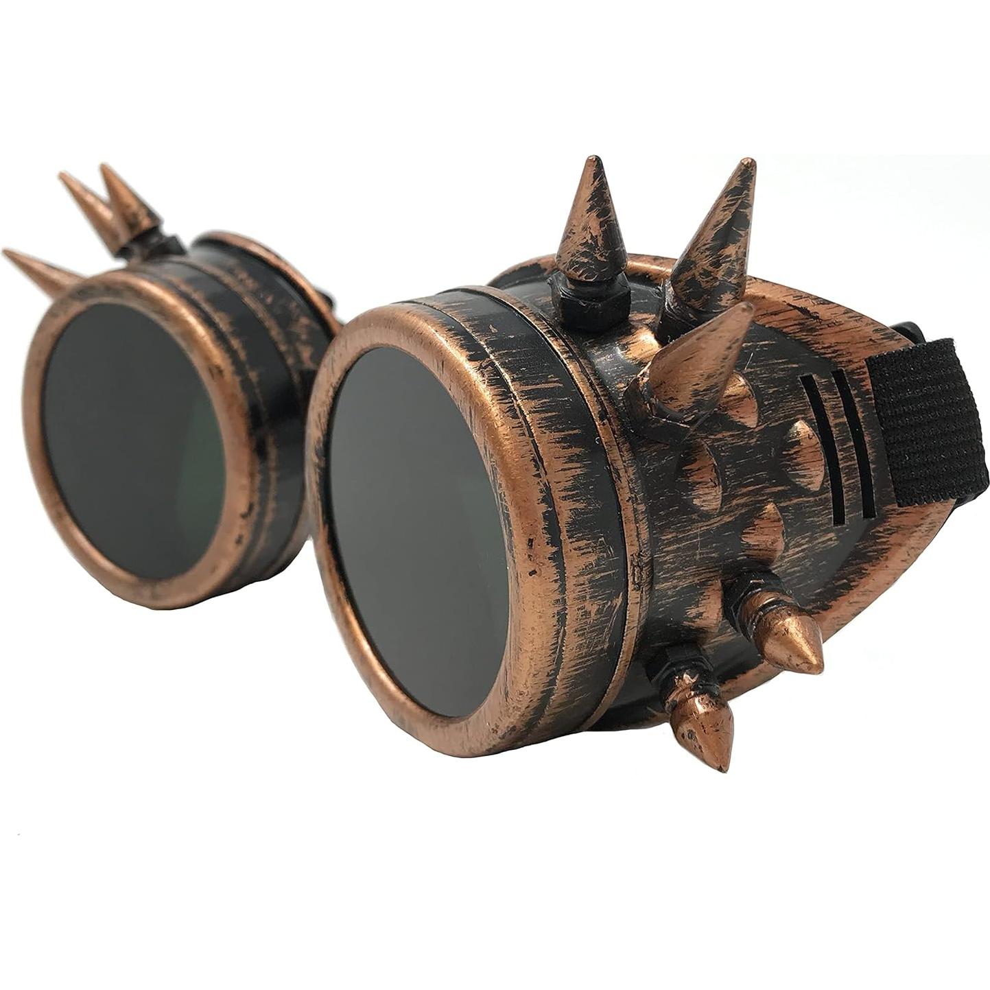 Gafas de piloto aviador steampunk UMBRELLALABORATORY cobre