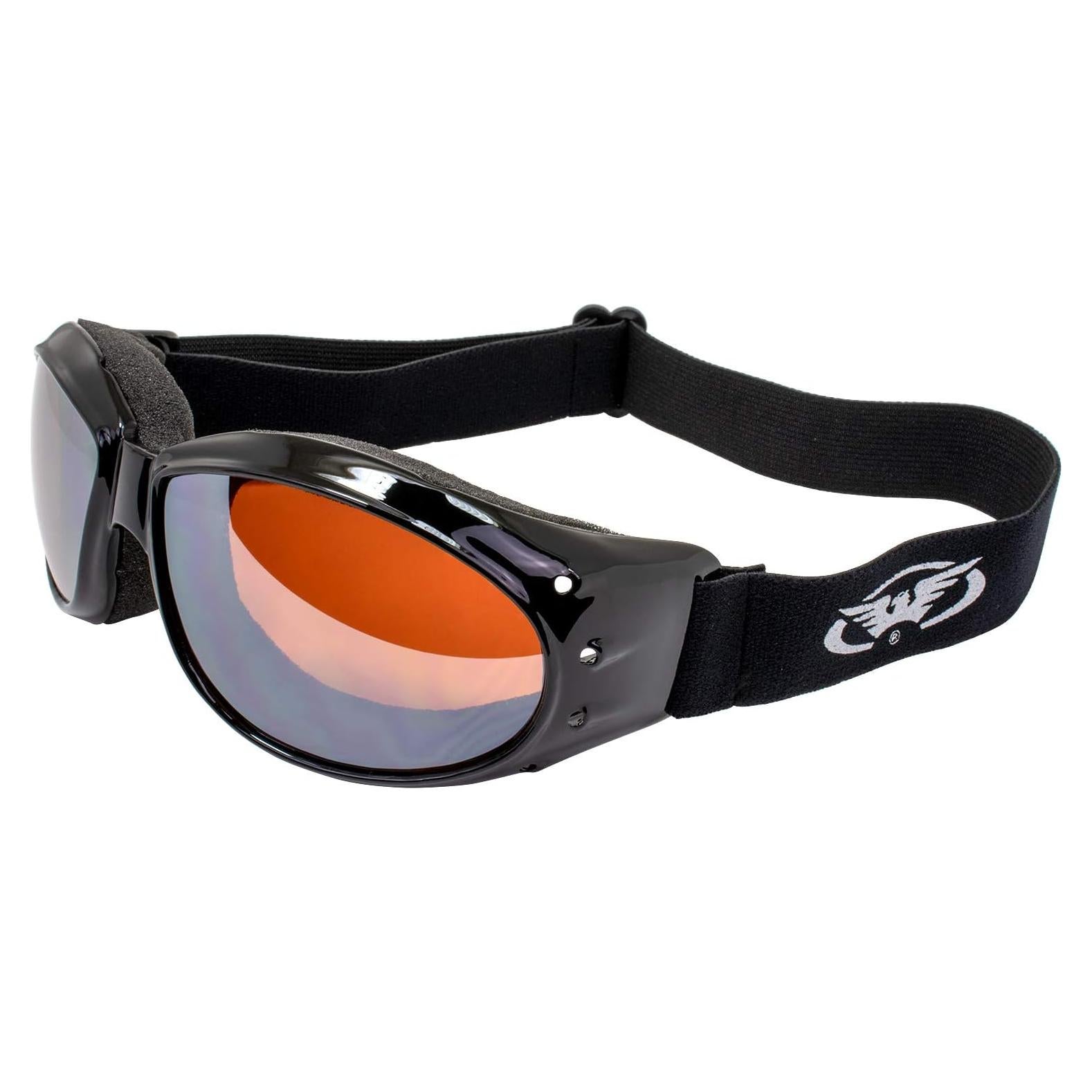Gafas de Moto Global Vision Red Baron con Lentes Espejados