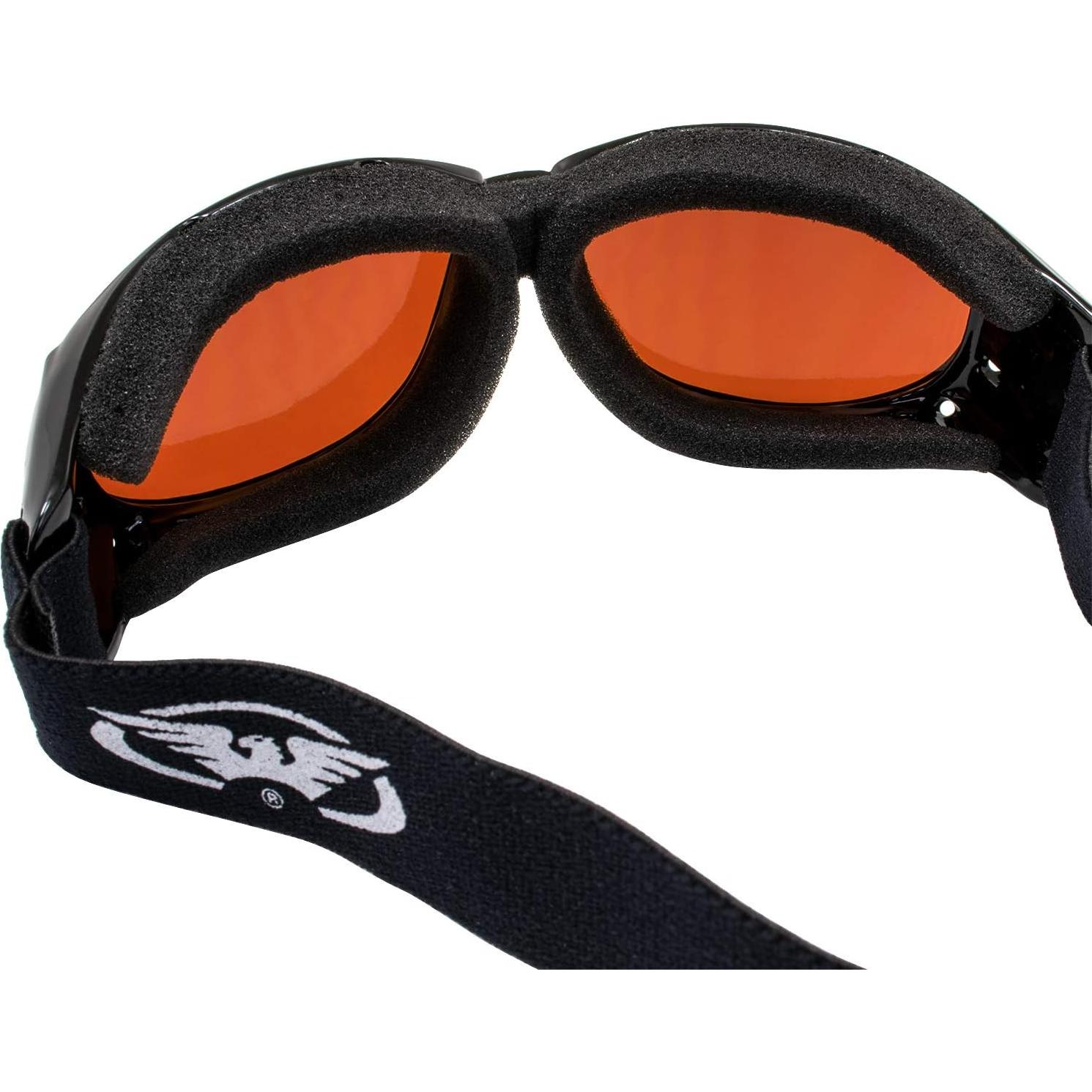 Gafas de Moto Global Vision Red Baron con Lentes Espejados