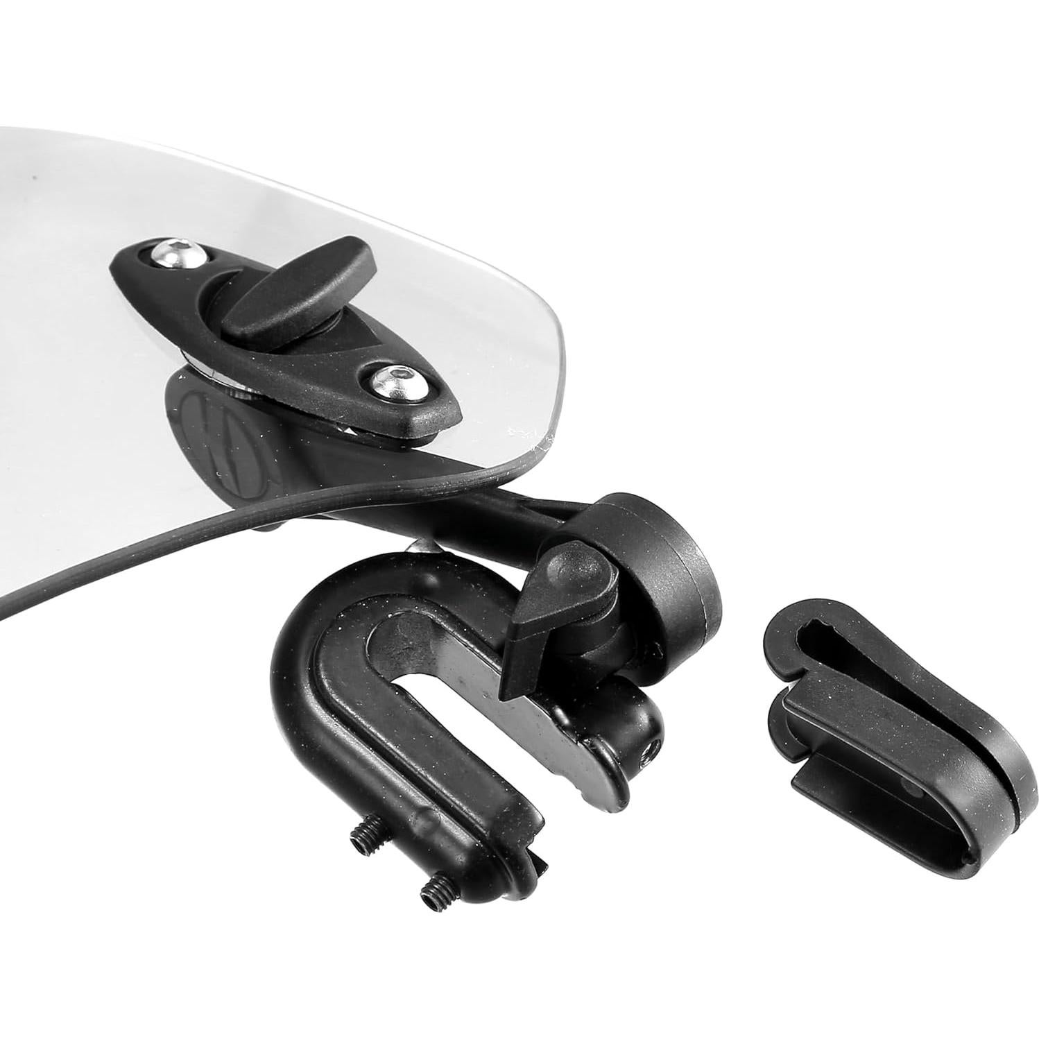 Parabrisas Motocicleta Motoforti 28.5x11.5cm Ajuste Universal