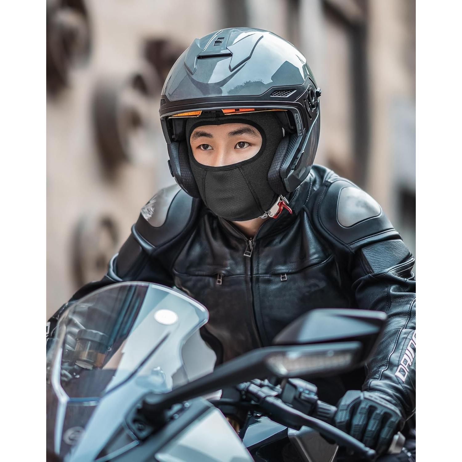 Forro de Casco ROCKBROS Talla Única con Agujeros para Gafas