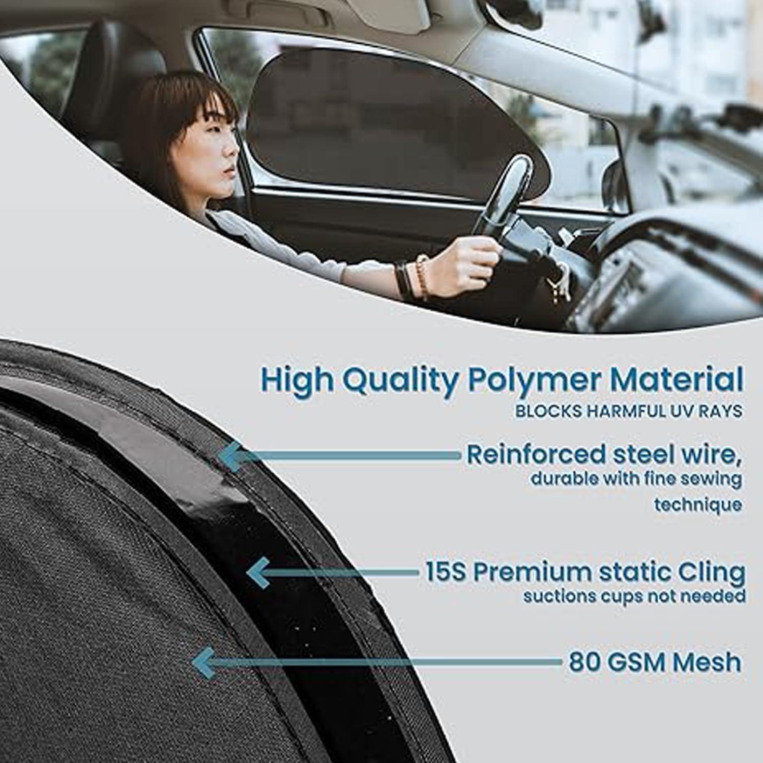 Pantalla Sombreado Lateral Auto Zento Deals 64.8x38.1cm UV