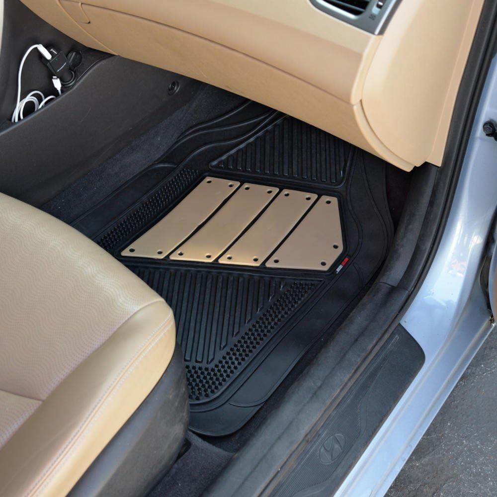 Cubiertas de Asiento de Coche BDK PoliCloth Negro y Beige