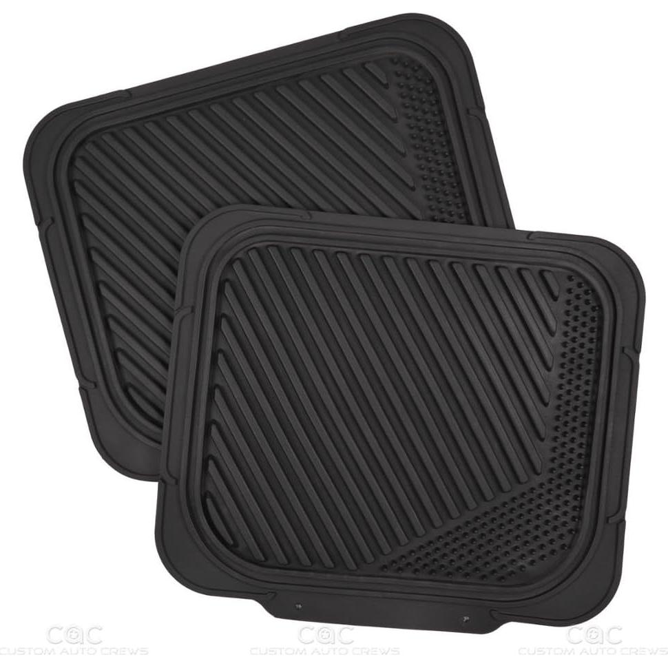 Cubiertas de Asiento de Coche BDK PoliCloth Negro y Beige