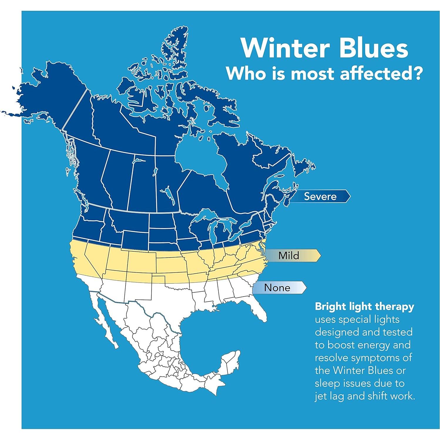 Lámpara de Terapia de Luz Solar Carex Day-Light Sky 10000 LUX