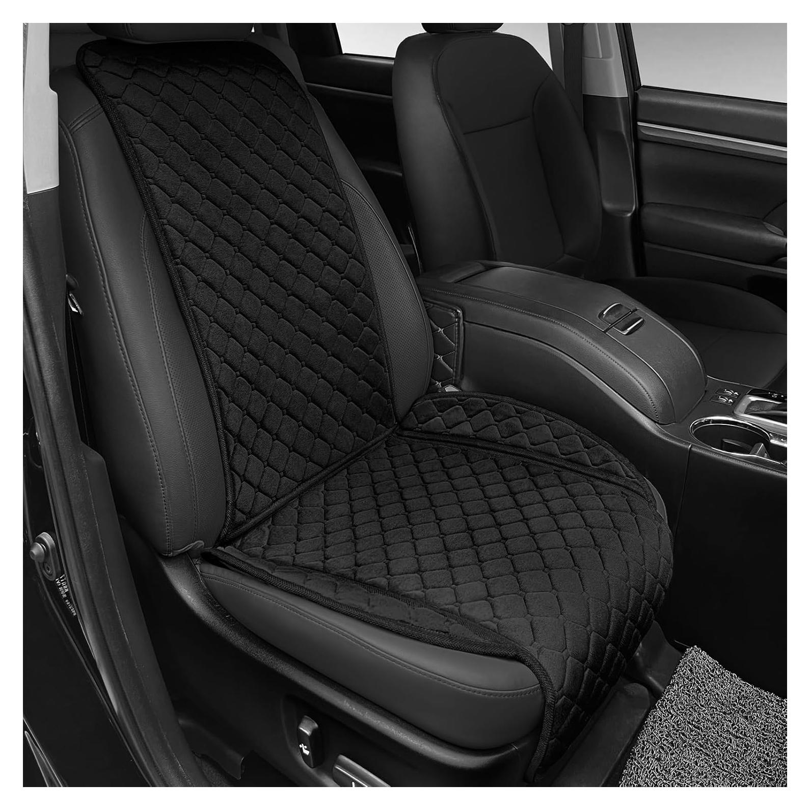 Funda de Asiento de Coche Surpassme Universal Acolchada Negra