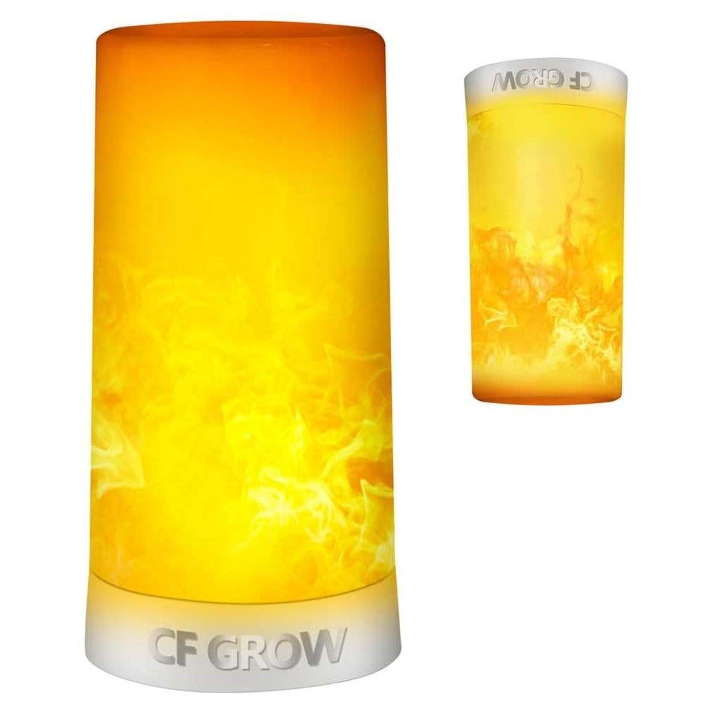 Luz LED Efecto Llama CFGROW Recargable USB Impermeable 67.7cm