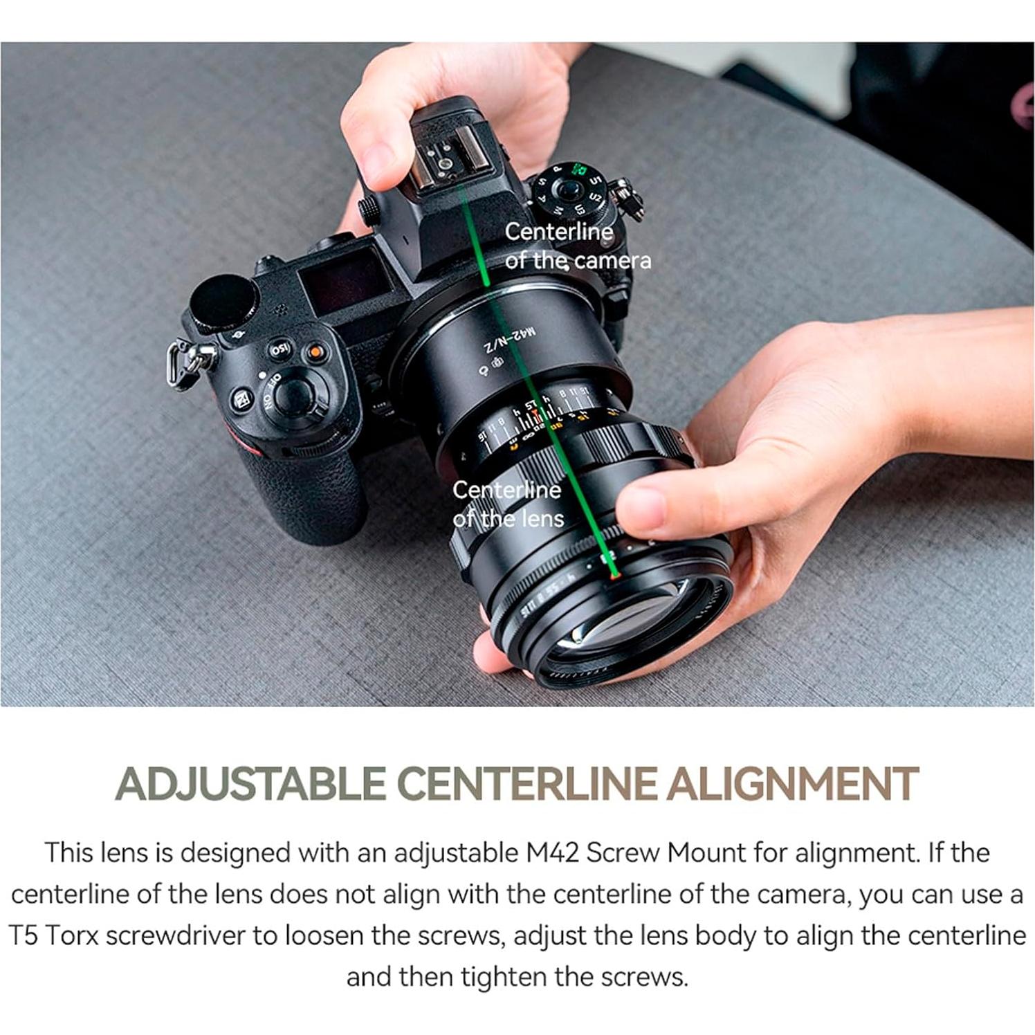 Lente Prime Manual TTArtisan 75mm F1.5 Montura M42