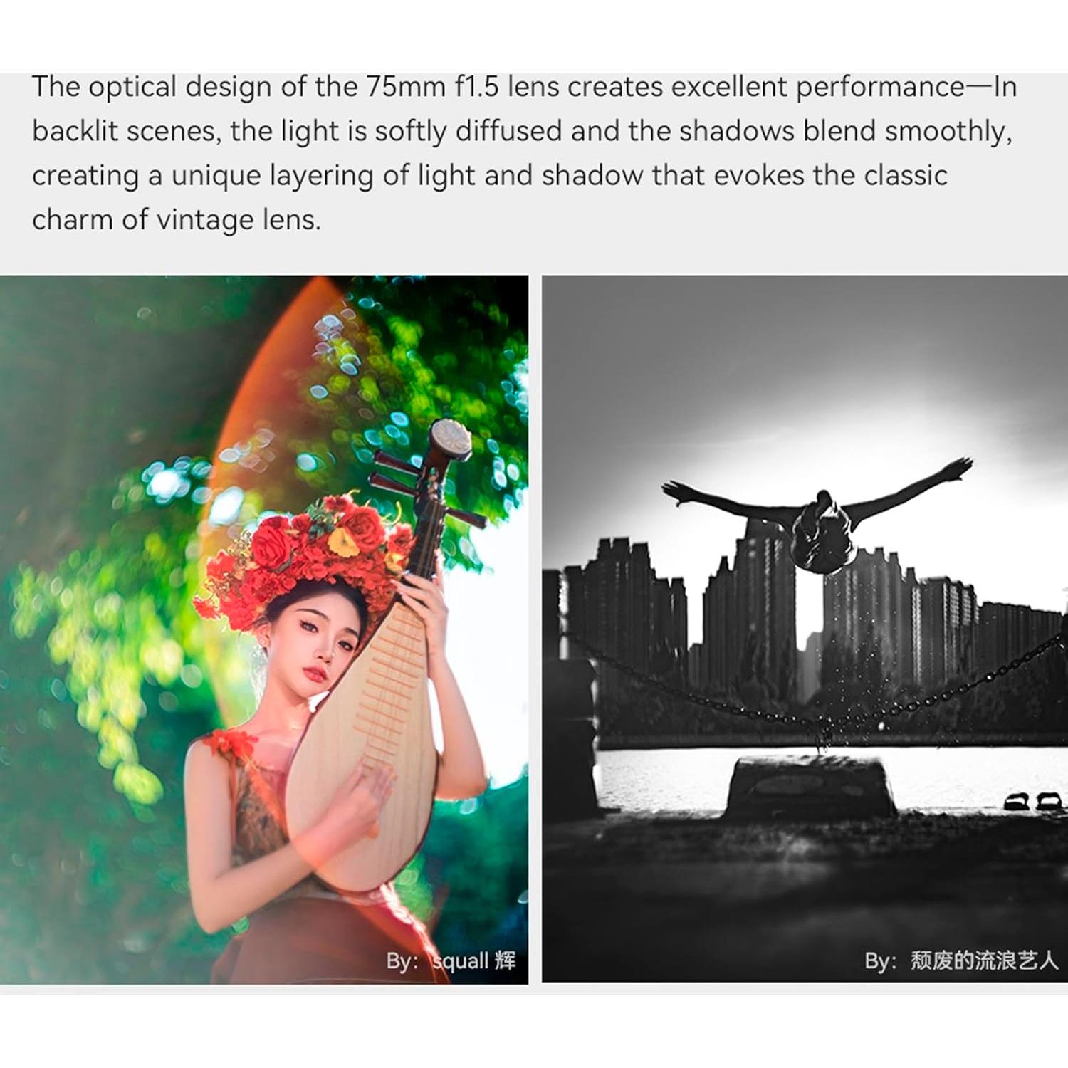 Lente Prime Manual TTArtisan 75mm F1.5 Montura M42