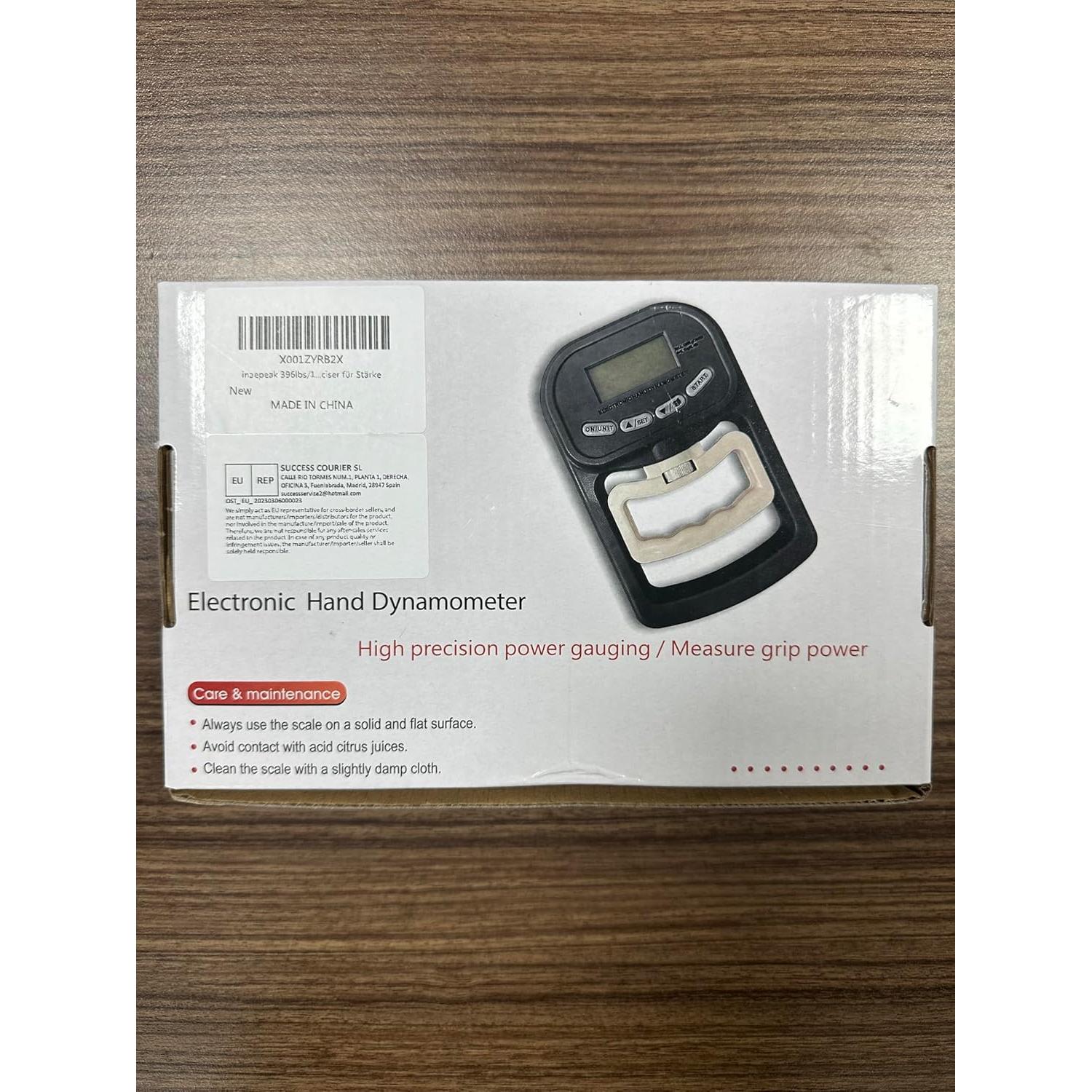 Dinamómetro de Mano Inaepeak 180kg Electrónico Recargable