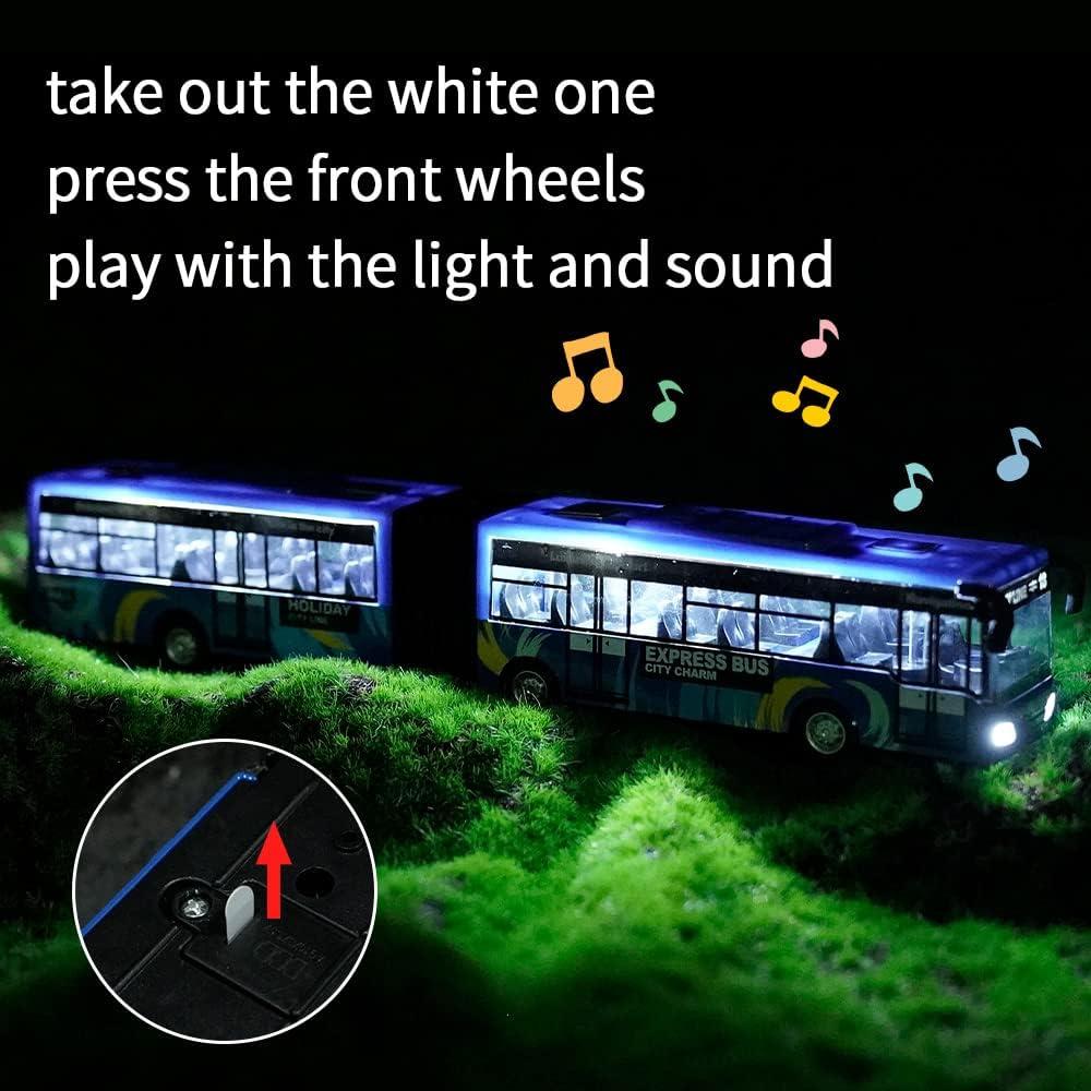 Juguete Autobús Urbano Crelloci 28 cm con Sonidos y Luces