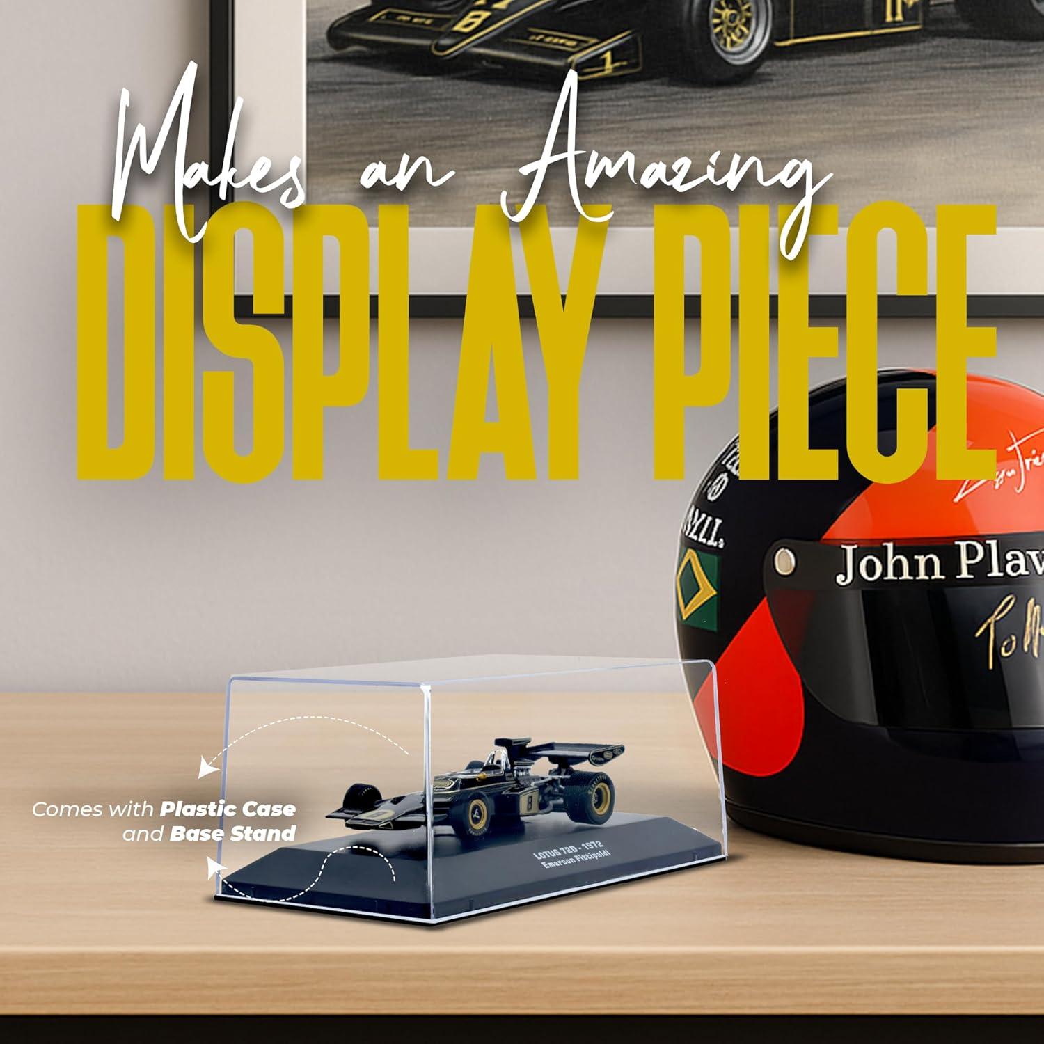 Modelo Diecast F1 LUPPA 1:43 72D 1972 Emerson Fittipaldi