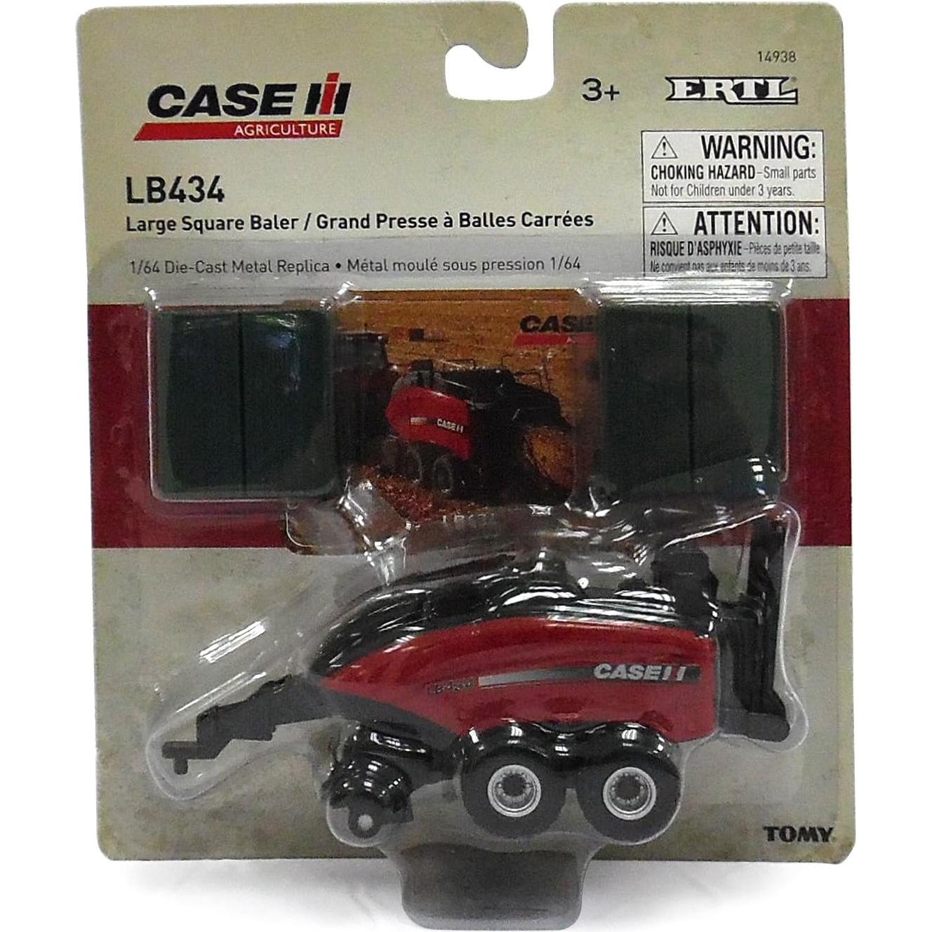 ERTL Case IH LB434 Prensa Cuadrada 1:64 con 4 Pacas