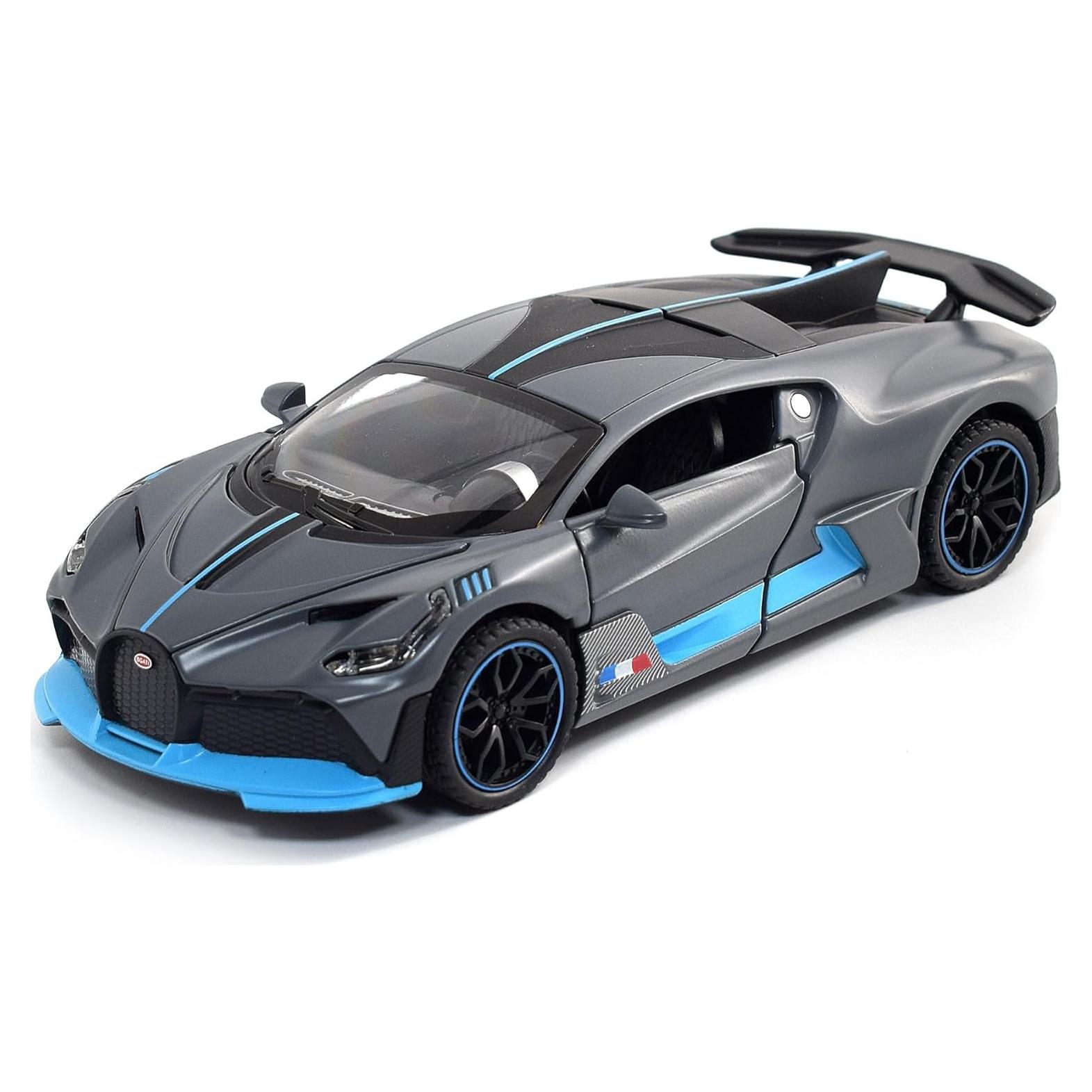 Coche de Juguete Bugatti Divo 1:32 Metal con Luz y Sonido
