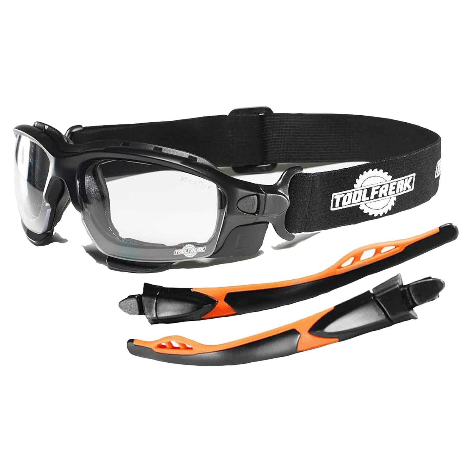 Gafas de Seguridad ToolFreak Spoggles ANSI Z87 Lentes Claros