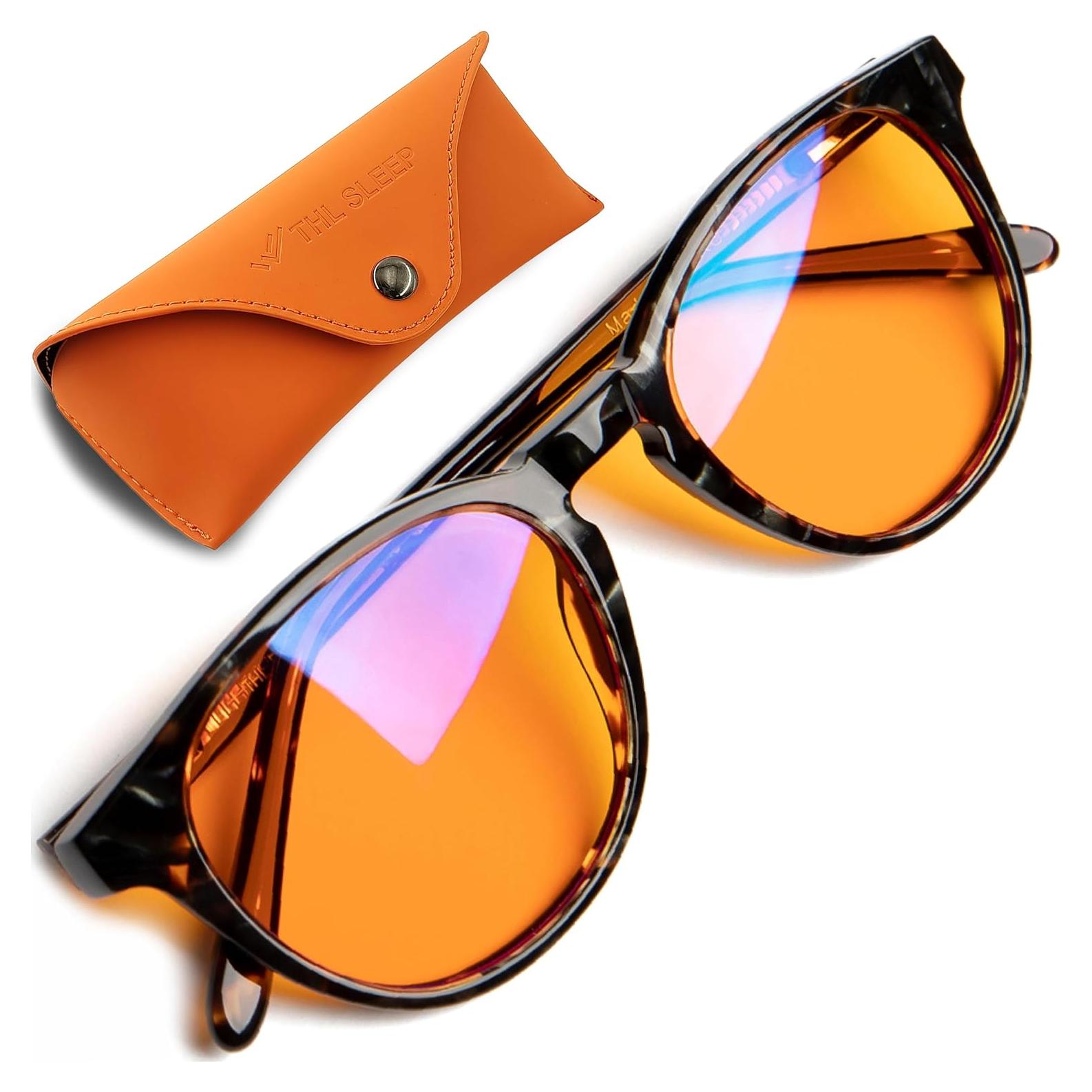 Gafas Naranjas THL Sleep para Bloquear Luz Azul - Unisex
