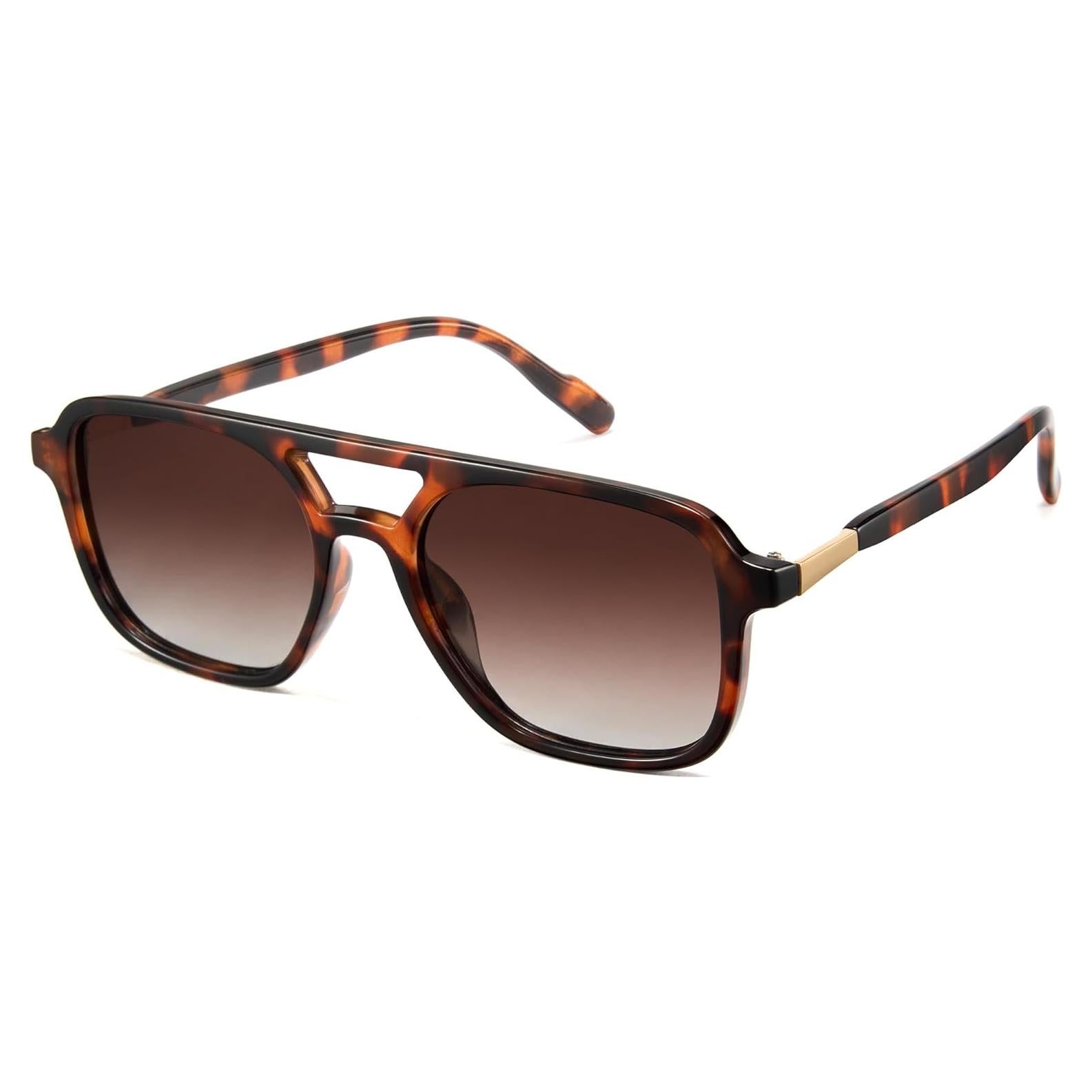 Gafas de sol aviador Cyxus para mujeres retro polarizadas UV