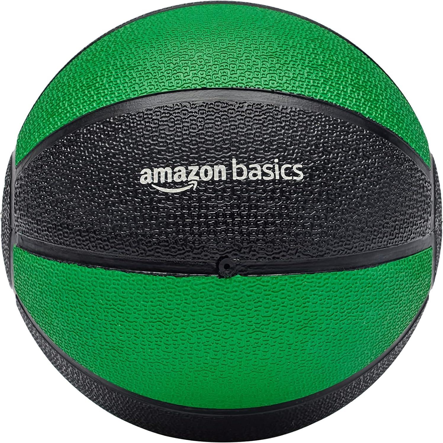 Bola de Medicina 1.81 kg Amazon Basics Verde