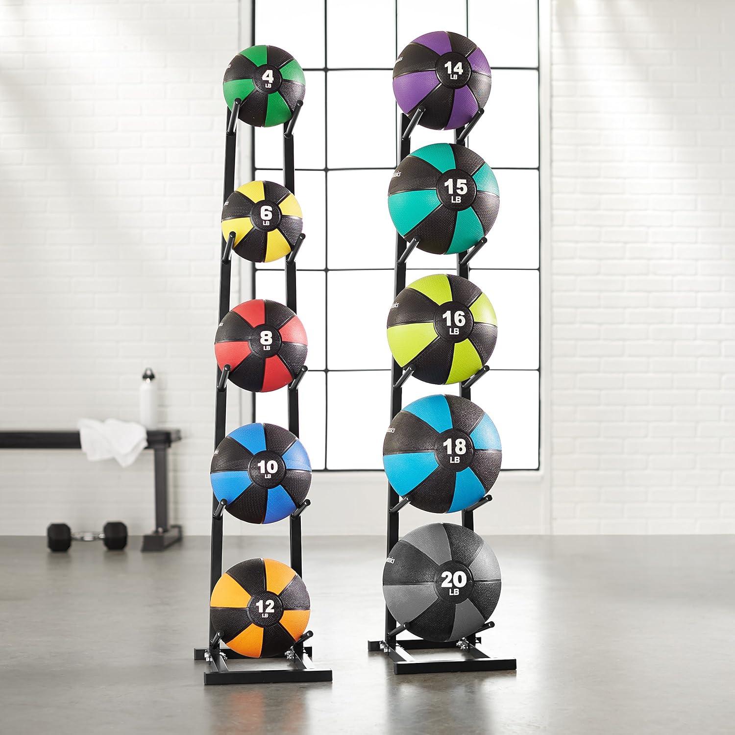 Bola de Medicina 1.81 kg Amazon Basics Verde