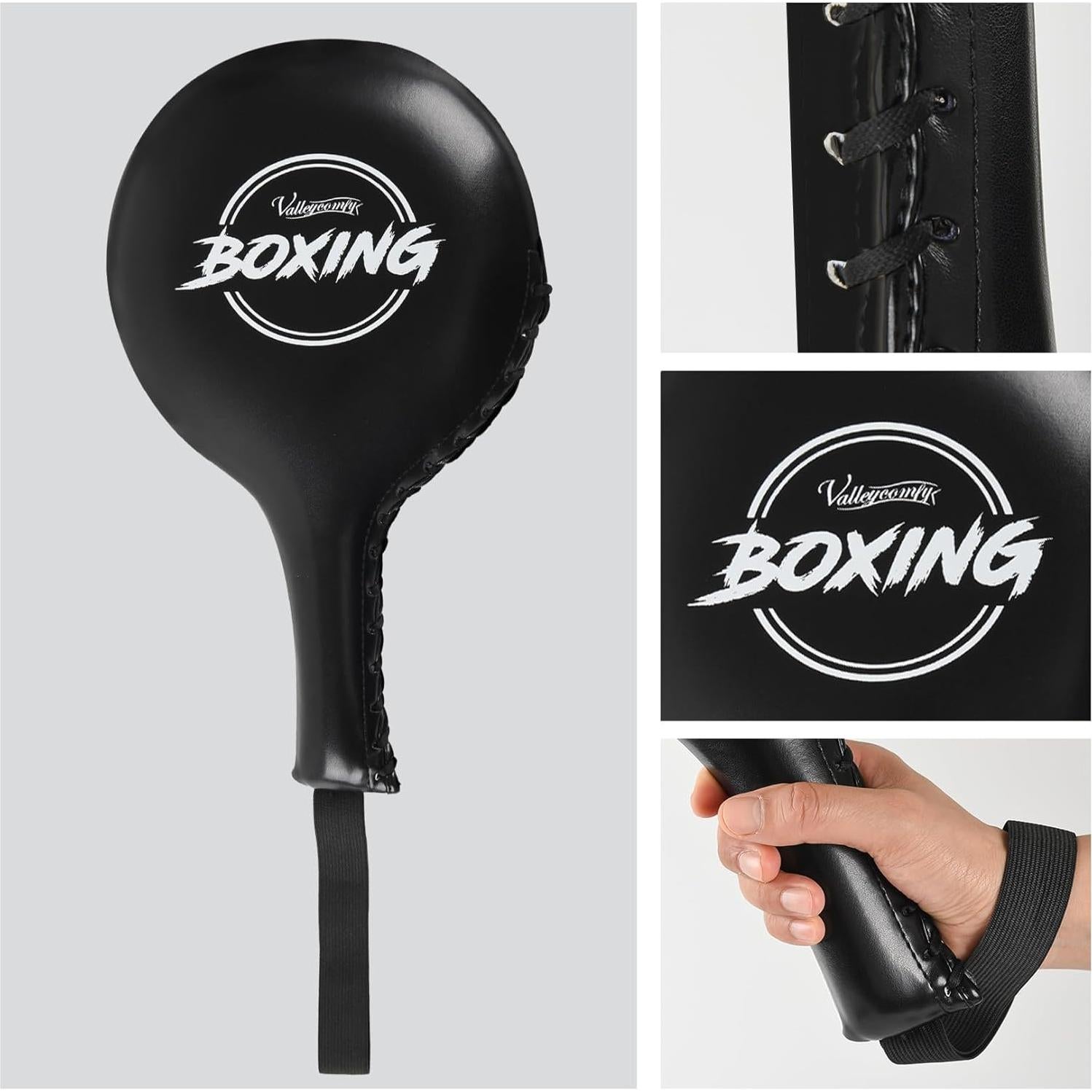 Paddles de Boxeo Valleycomfy 35x20cm Cuero PU Entrenamiento